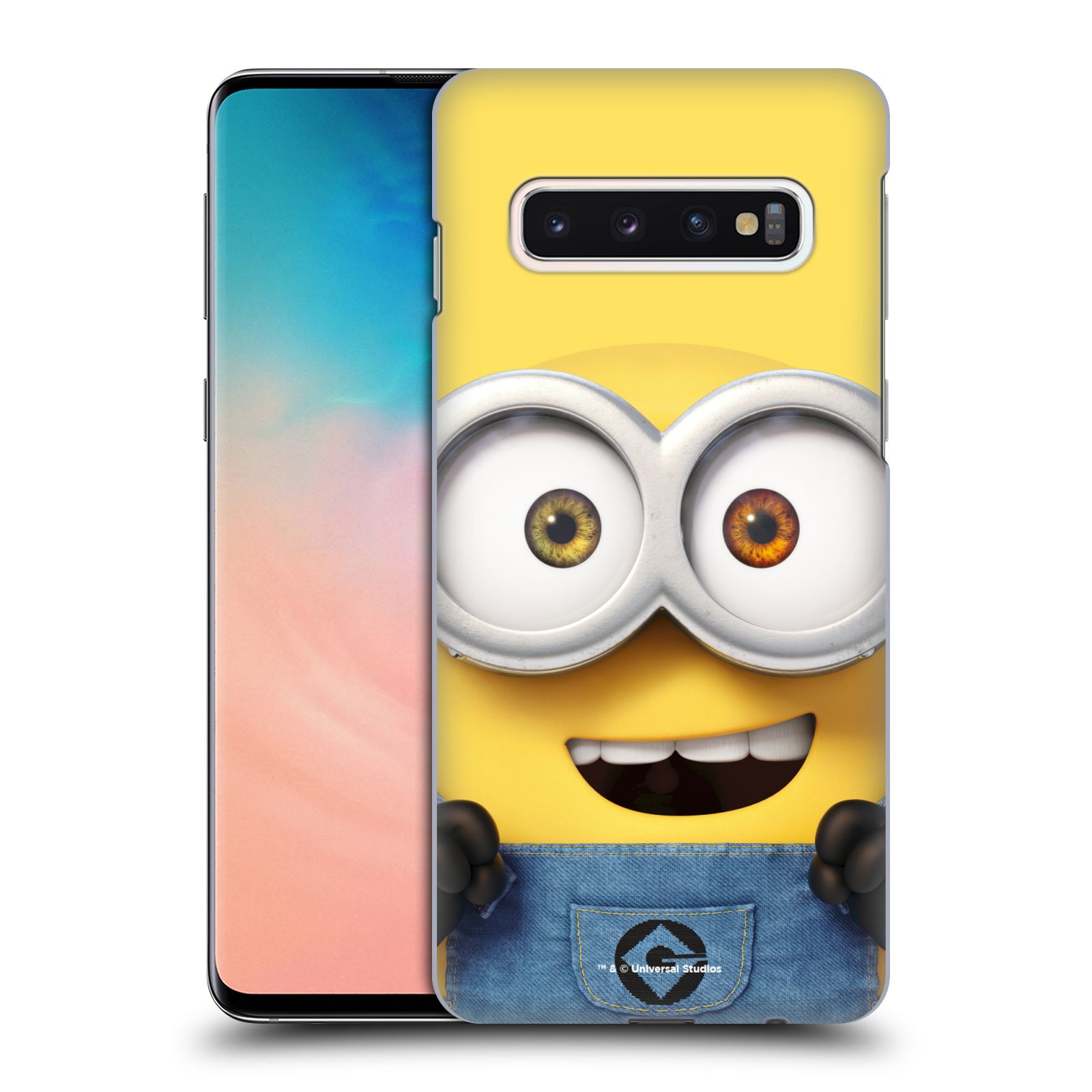 Plastové pouzdro na mobil Samsung Galaxy S10 - Head Case - Mimoň Bob z filmu Já, padouch - Despicable Me