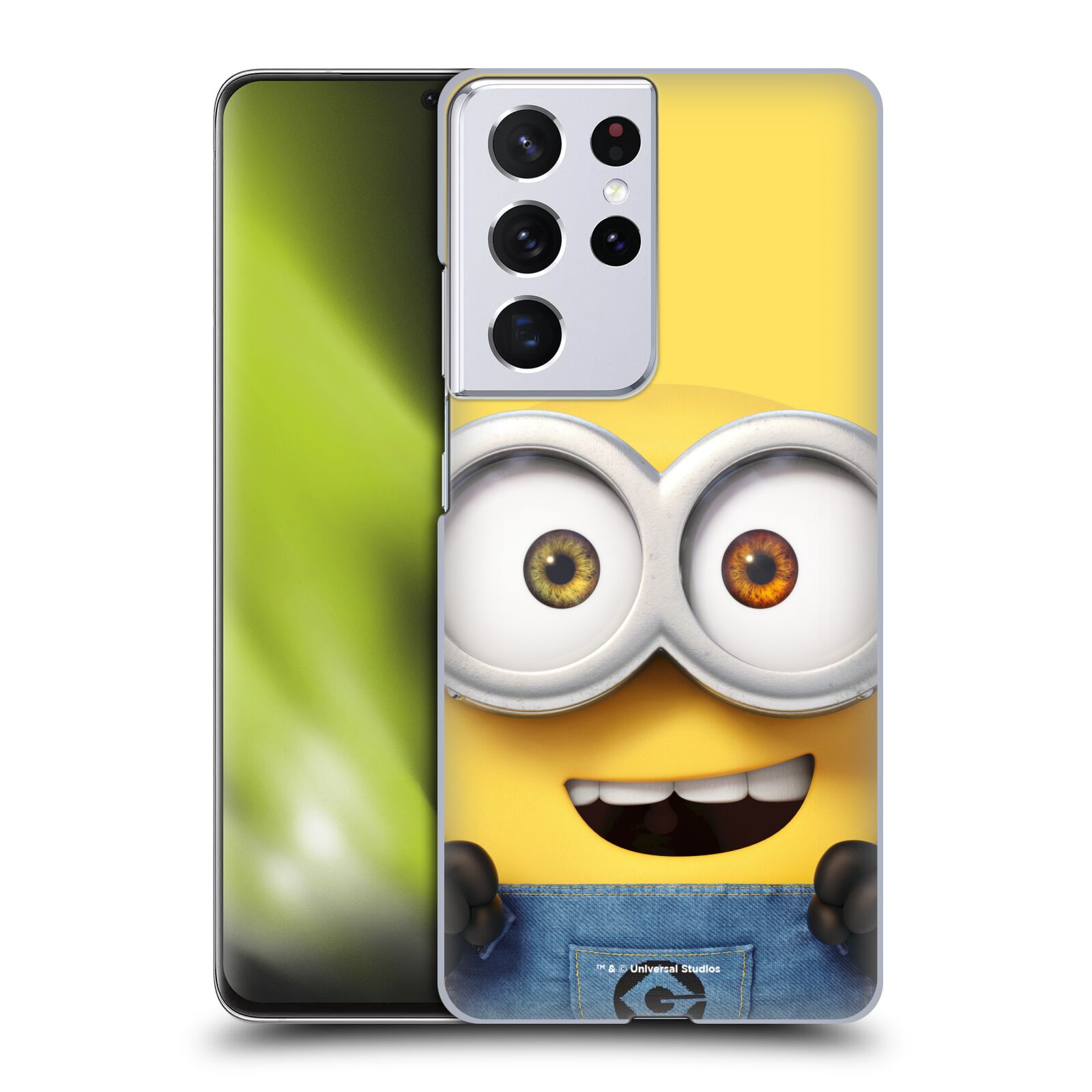 Plastové pouzdro na mobil Samsung Galaxy S21 Ultra 5G - Head Case - Mimoň Bob z filmu Já, padouch - Despicable Me