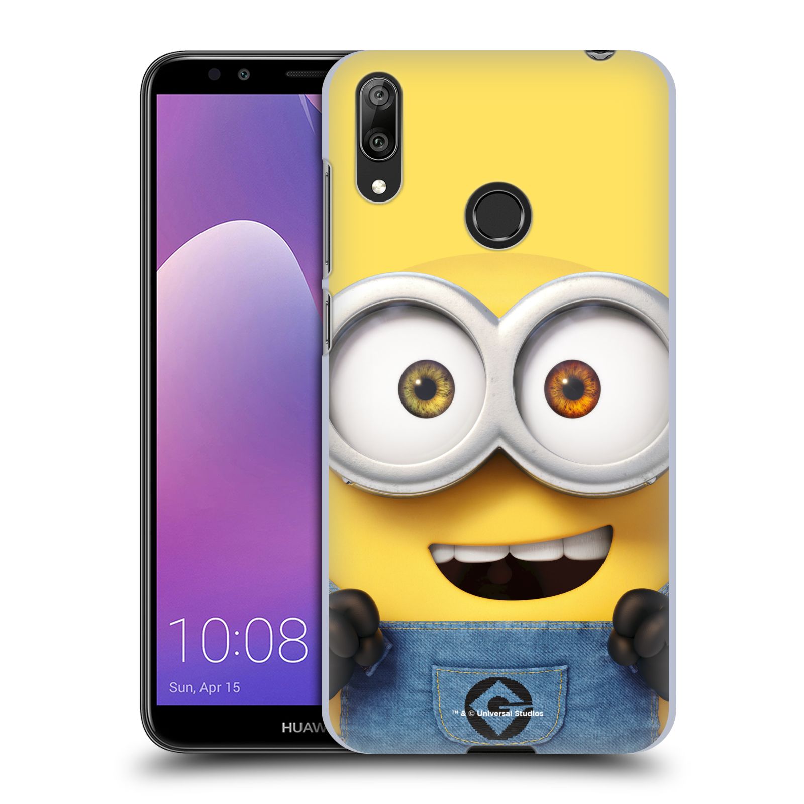 Plastové pouzdro na mobil Huawei Y7 (2019) - Head Case - Mimoň Bob z filmu Já, padouch - Despicable Me