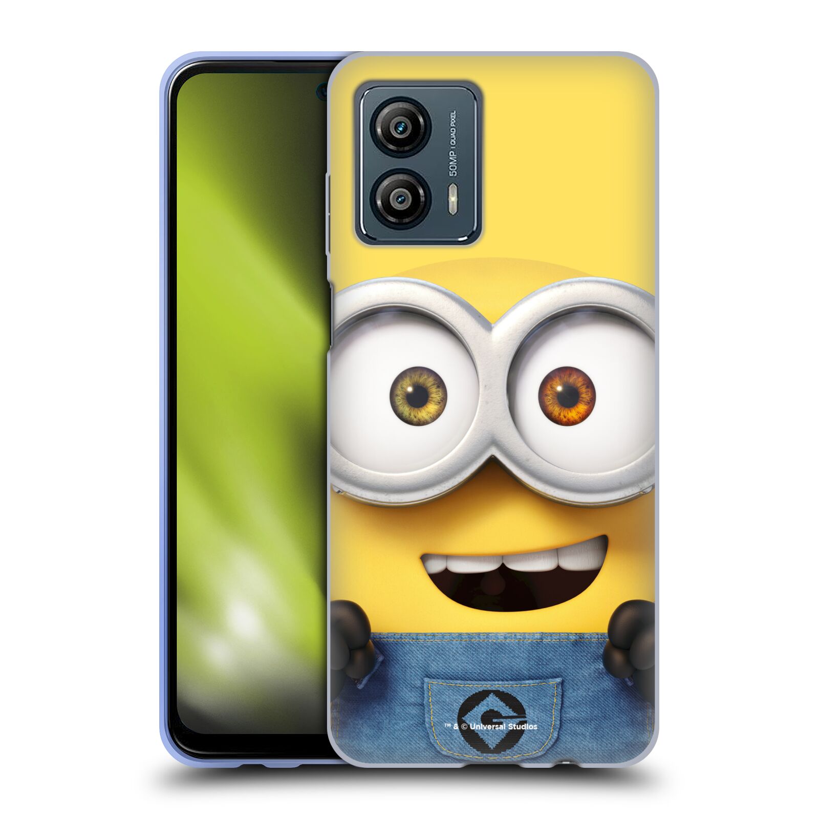 Silikonové pouzdro na mobil Motorola Moto G53 5G - Head Case - Mimoň Bob z filmu Já, padouch - Despicable Me