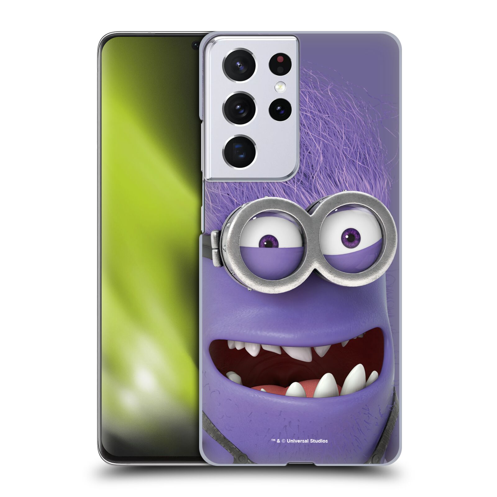 Plastové pouzdro na mobil Samsung Galaxy S21 Ultra 5G - Head Case - Zlý Mimoň z filmu Já, padouch - Despicable Me