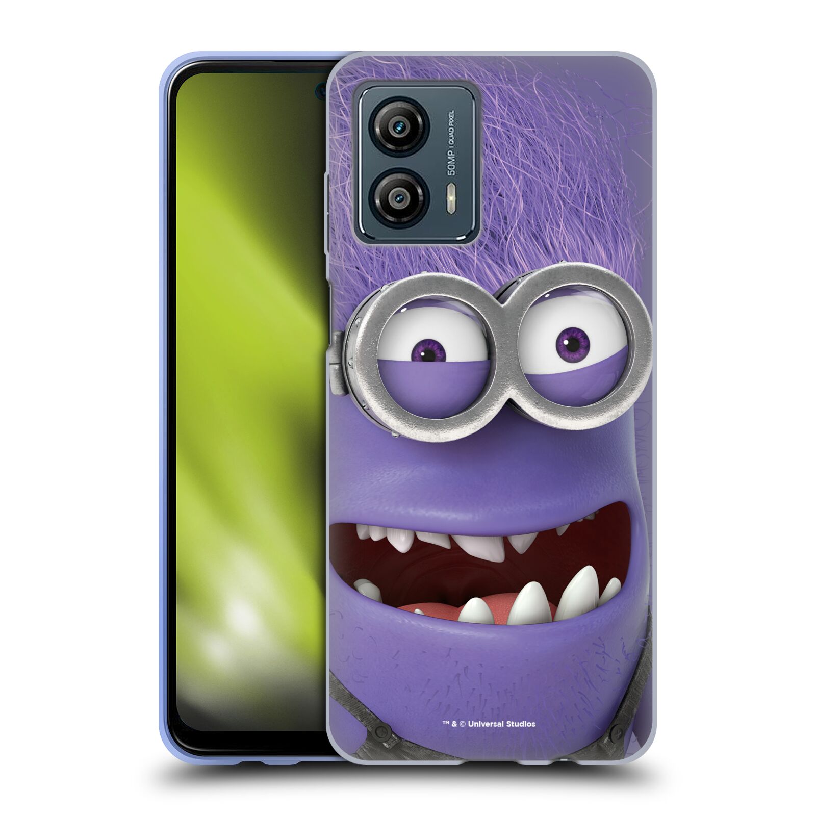 Silikonové pouzdro na mobil Motorola Moto G53 5G - Head Case - Zlý Mimoň z filmu Já, padouch - Despicable Me
