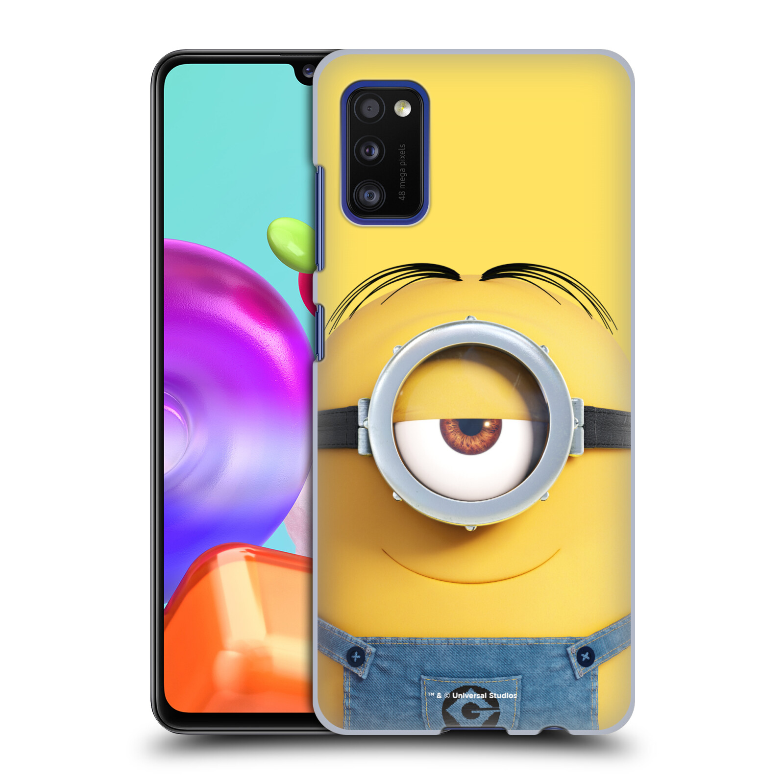 Plastové pouzdro na mobil Samsung Galaxy A41 - Head Case - Mimoň Stuart z filmu Já, padouch - Despicable Me