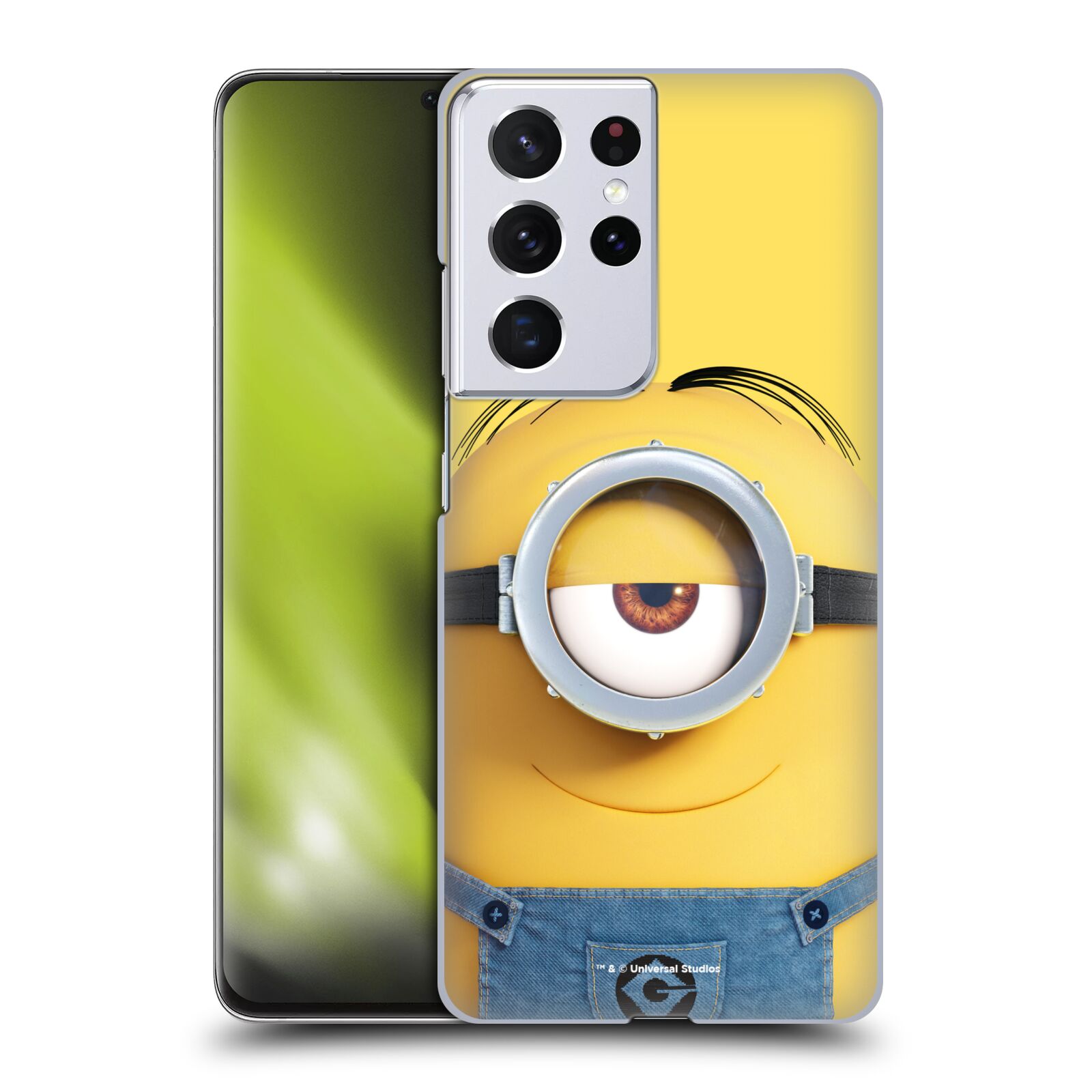 Plastové pouzdro na mobil Samsung Galaxy S21 Ultra 5G - Head Case - Mimoň Stuart z filmu Já, padouch - Despicable Me