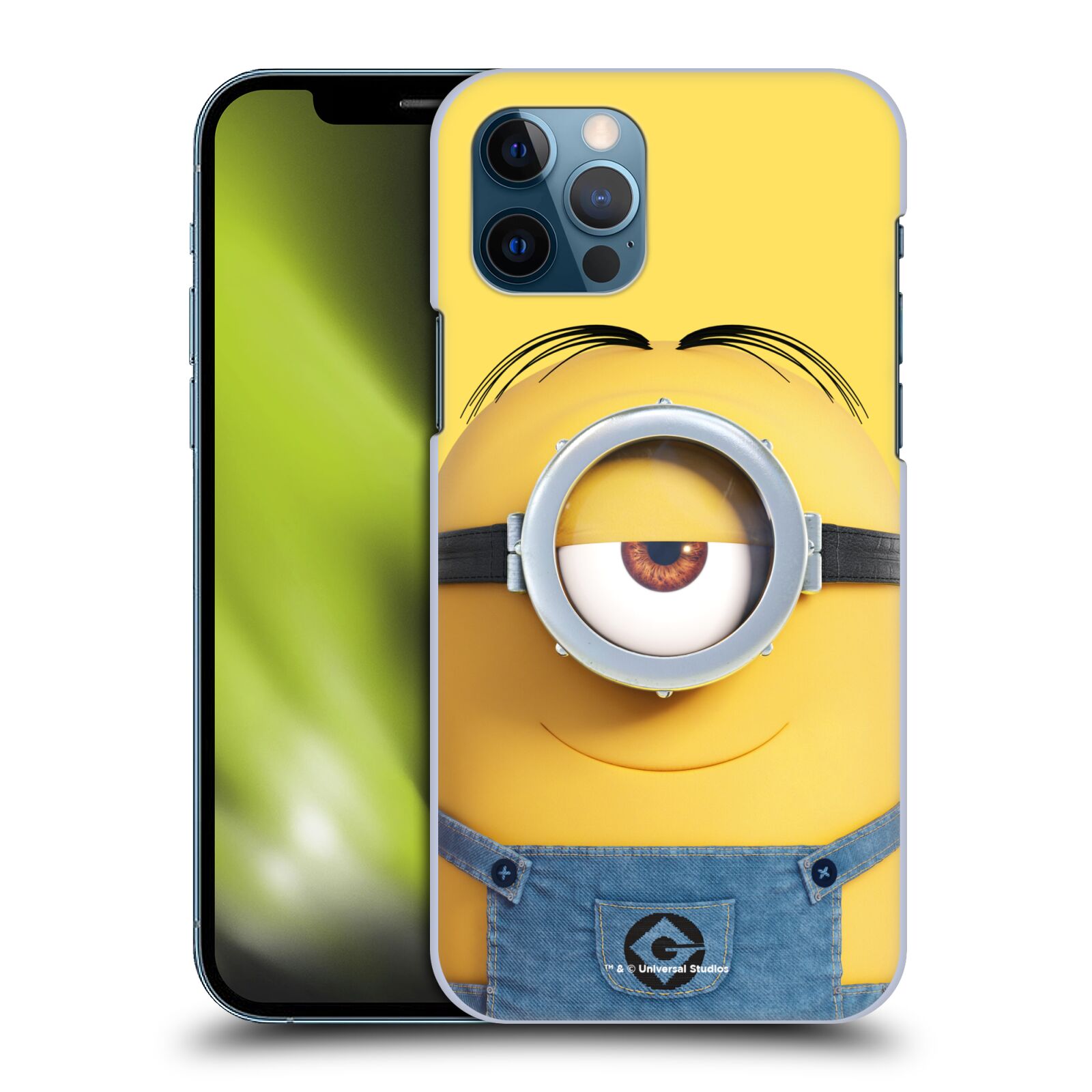 Plastové pouzdro na mobil Apple iPhone 12 / 12 Pro - Head Case - Mimoň Stuart z filmu Já, padouch - Despicable Me
