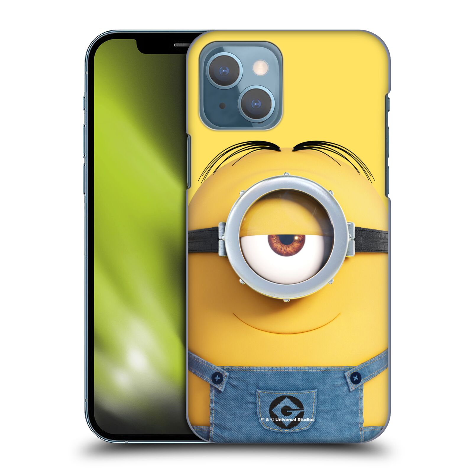 Plastové pouzdro na mobil Apple iPhone 13 - Head Case - Mimoň Stuart z filmu Já, padouch - Despicable Me