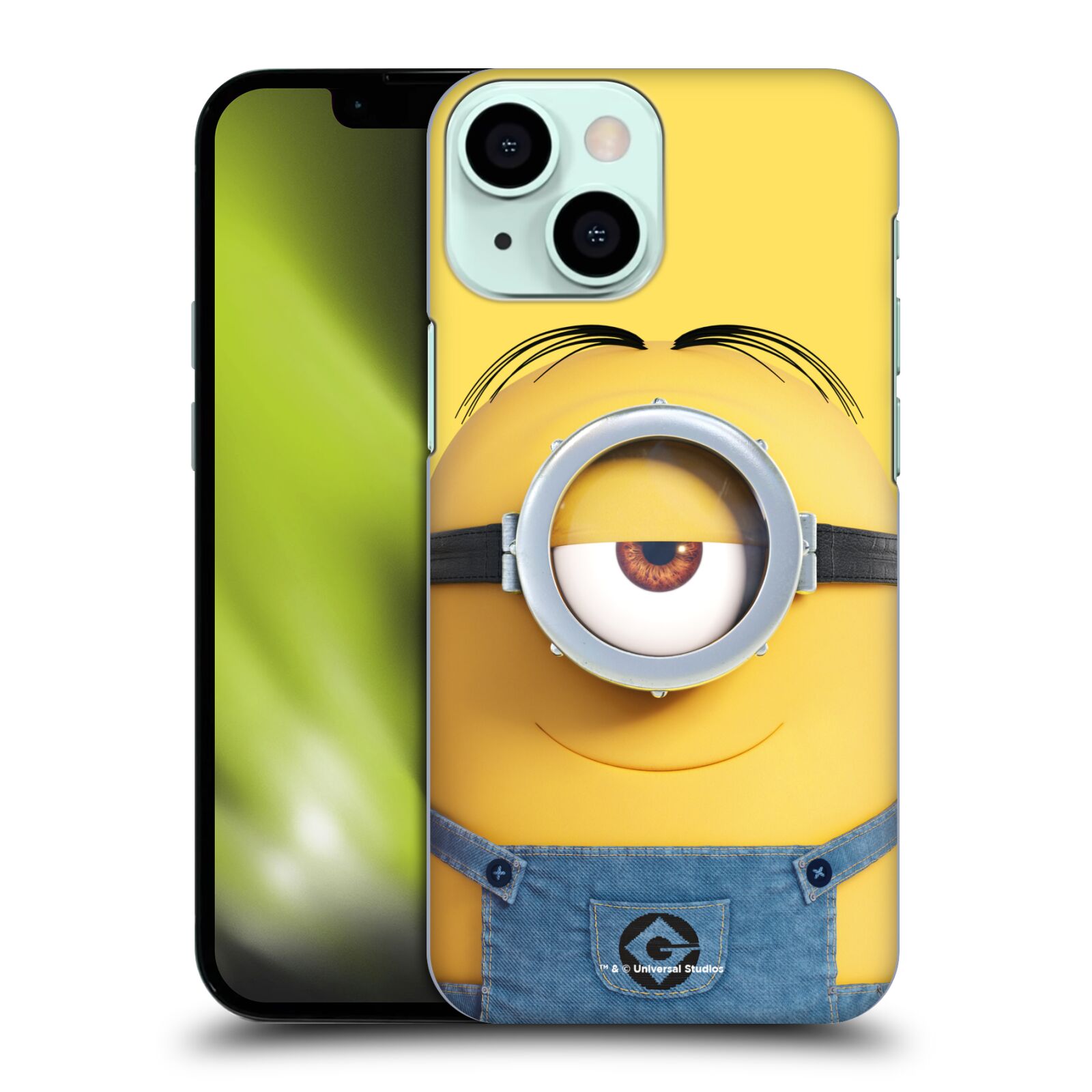 Plastové pouzdro na mobil Apple iPhone 13 Mini - Head Case - Mimoň Stuart z filmu Já, padouch - Despicable Me