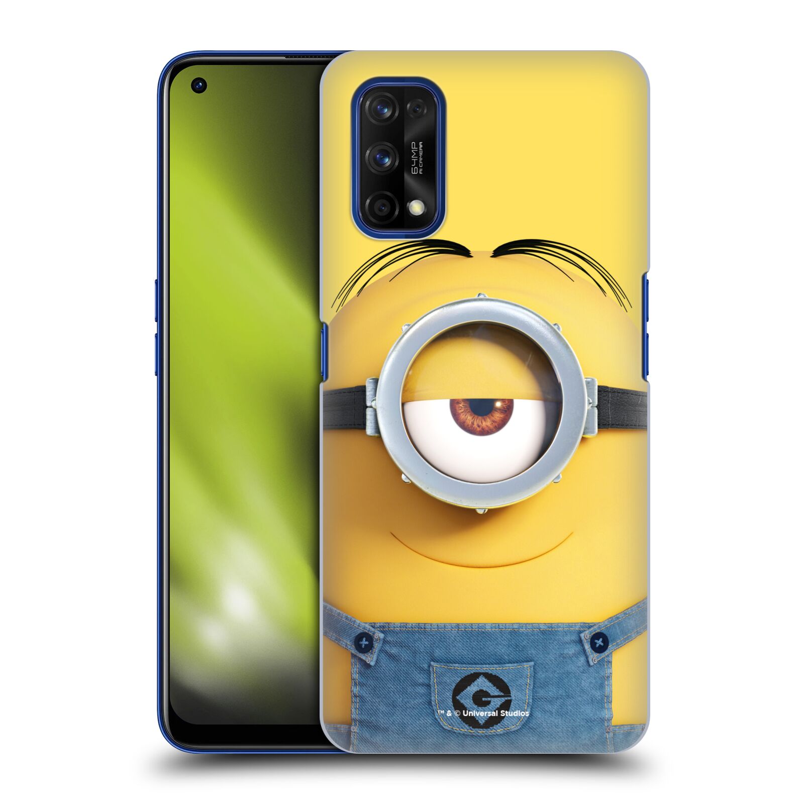 Plastové pouzdro na mobil Realme 7 Pro - Head Case - Mimoň Stuart z filmu Já, padouch - Despicable Me