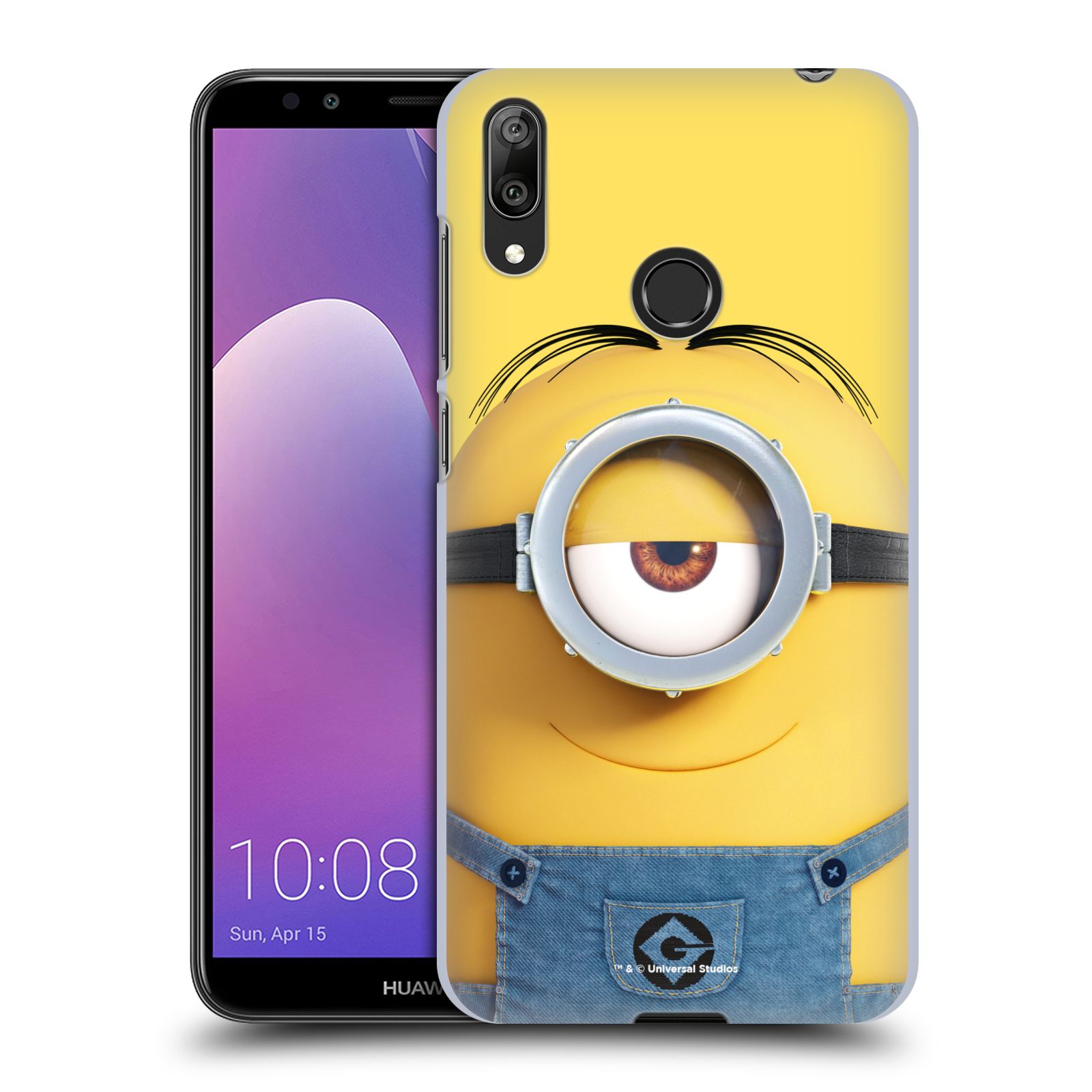 Plastové pouzdro na mobil Huawei Y7 (2019) - Head Case - Mimoň Stuart z filmu Já, padouch - Despicable Me