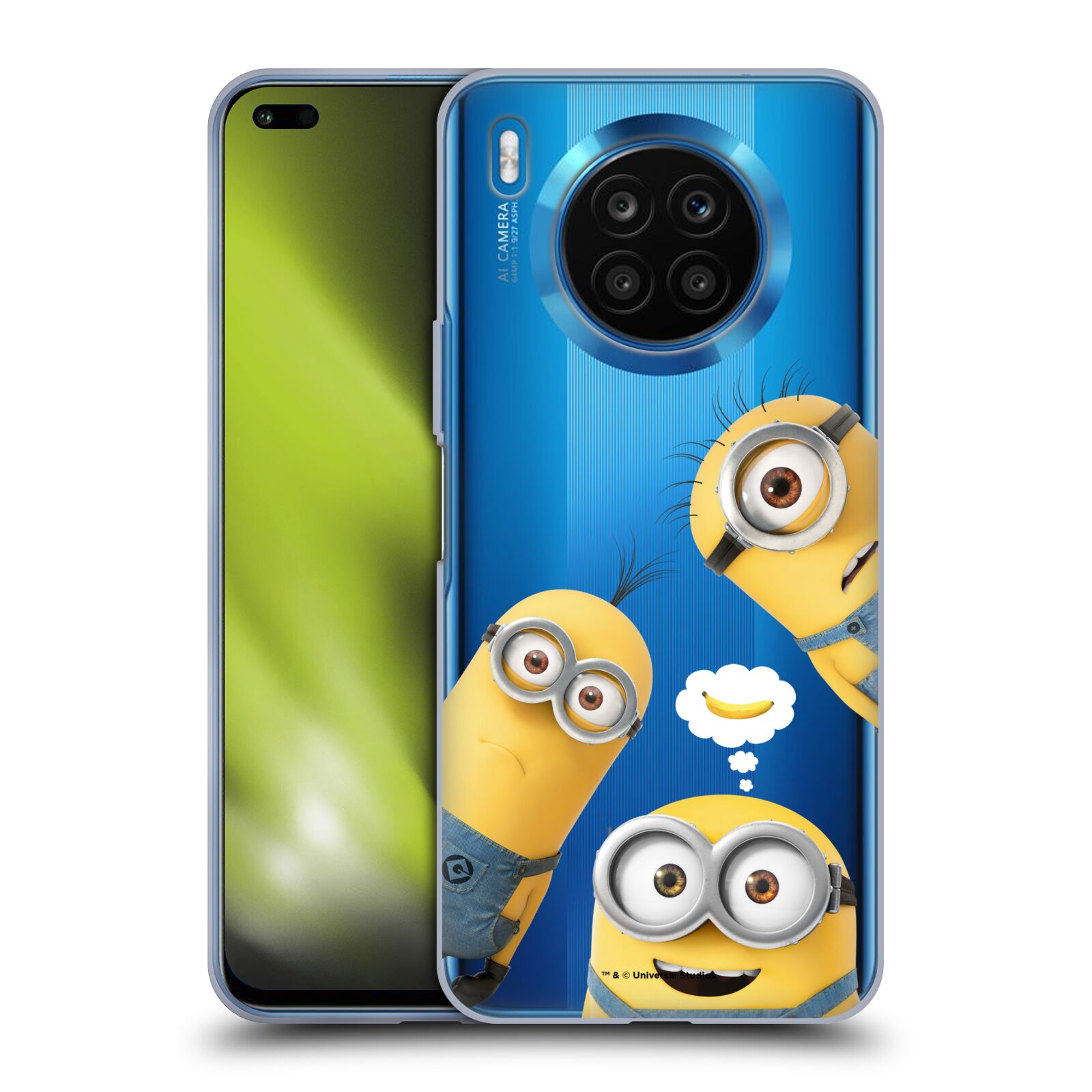 Silikonové pouzdro na mobil Huawei Nova 8i / Honor 50 Lite - Head Case - Mimoni Banana z filmu Já, padouch - Despicable Me