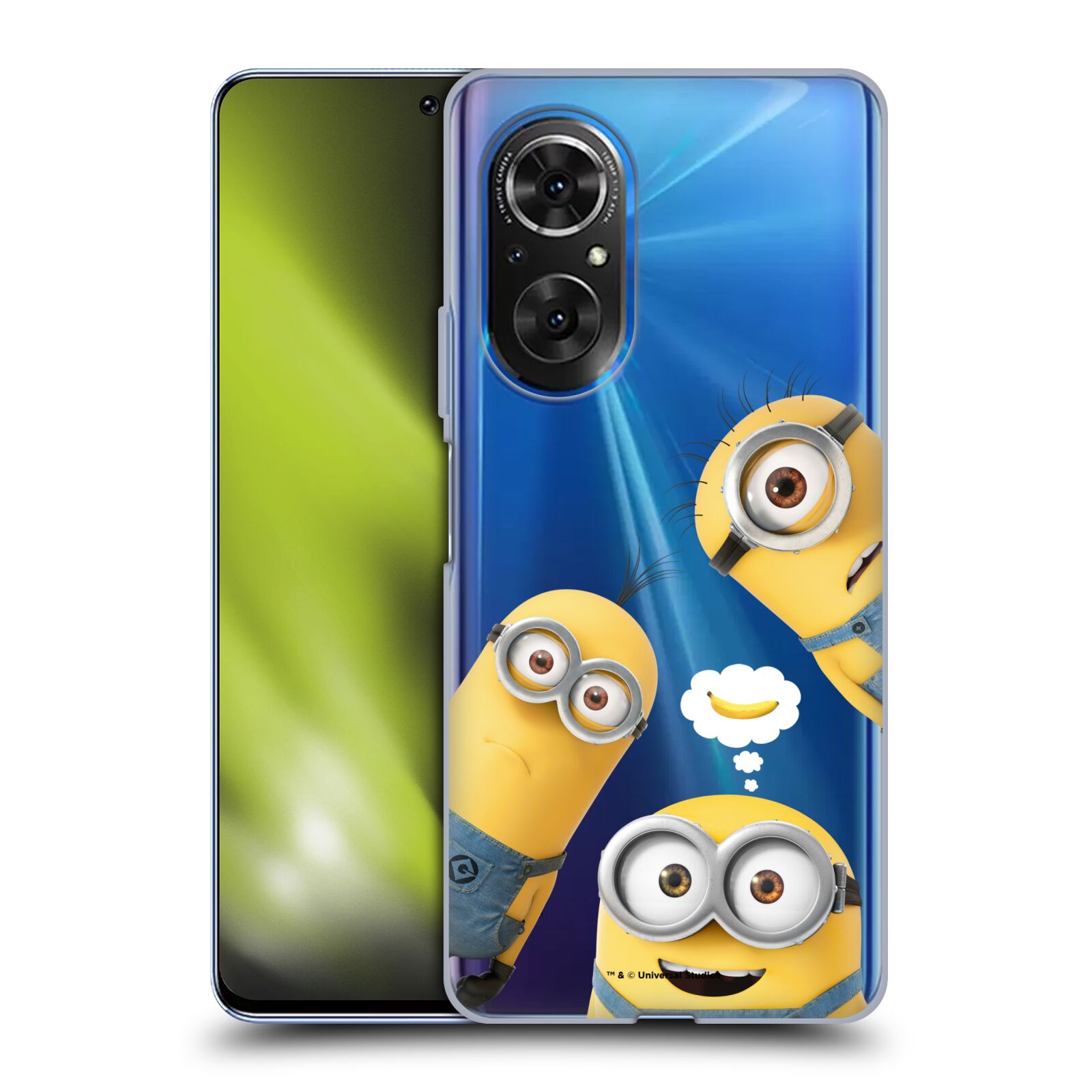 Silikonové pouzdro na mobil Huawei Nova 9 SE - Head Case - Mimoni Banana z filmu Já, padouch - Despicable Me