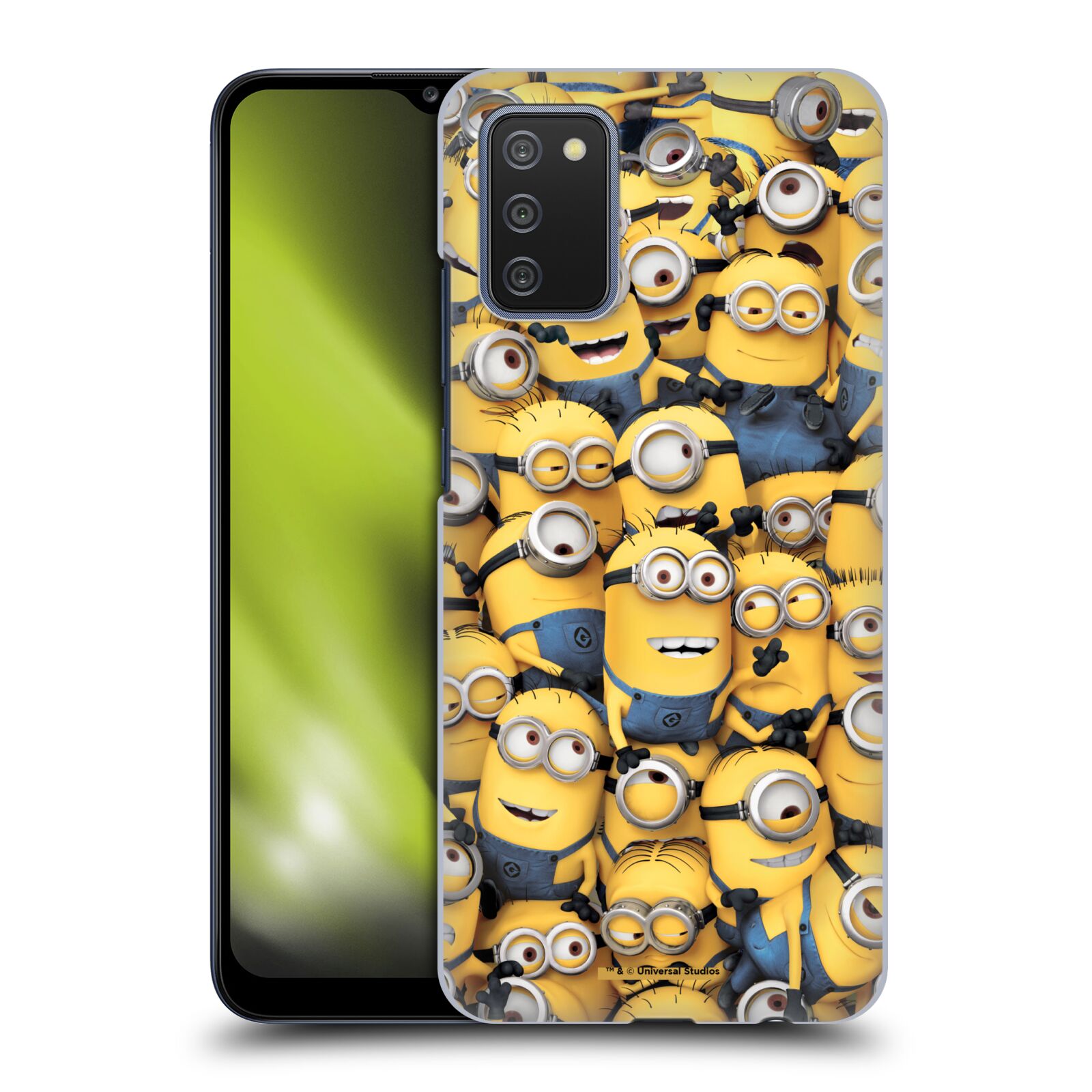 Plastové pouzdro na mobil Samsung Galaxy A02s - Head Case - Mimoni všude z filmu Já, padouch - Despicable Me