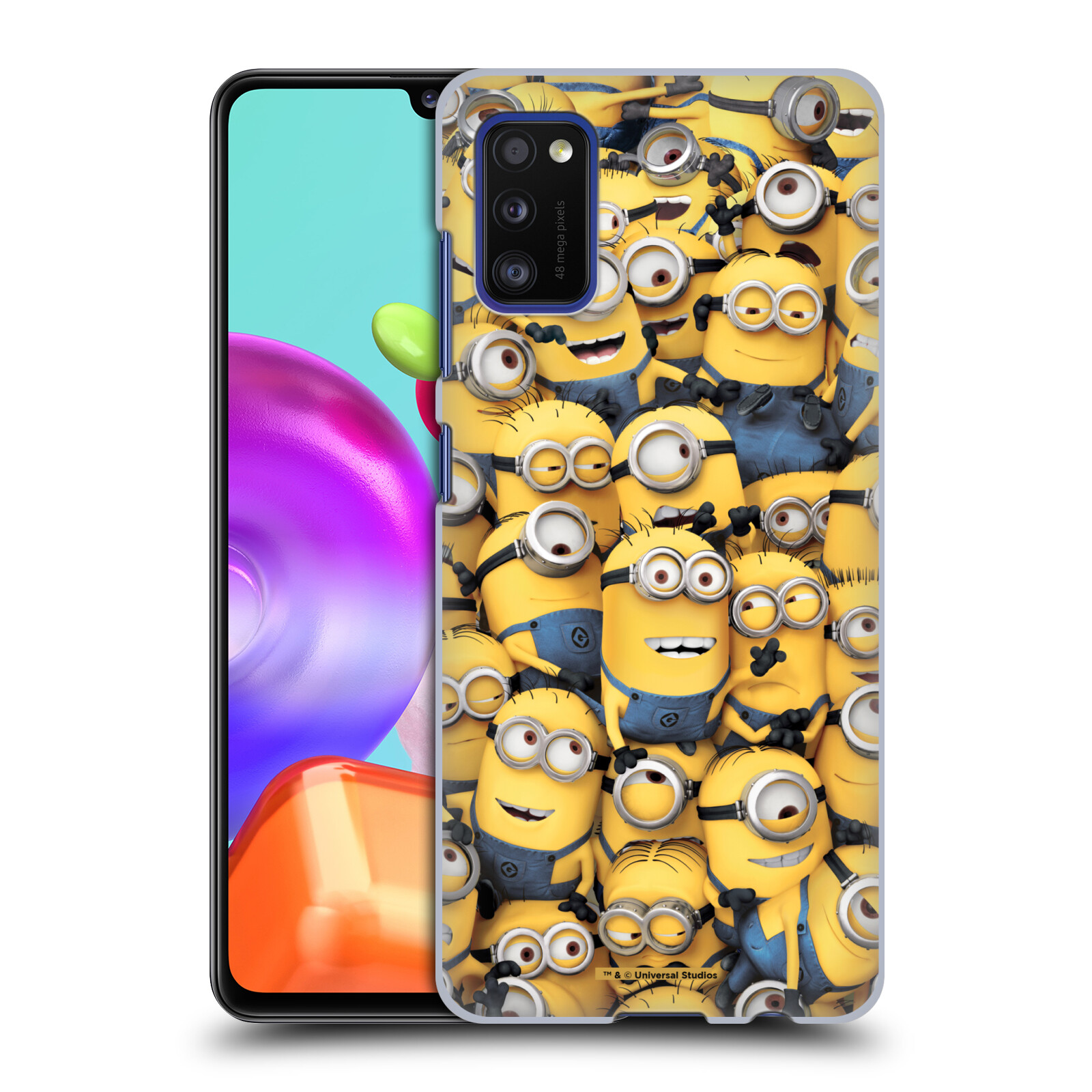 Plastové pouzdro na mobil Samsung Galaxy A41 - Head Case - Mimoni všude z filmu Já, padouch - Despicable Me
