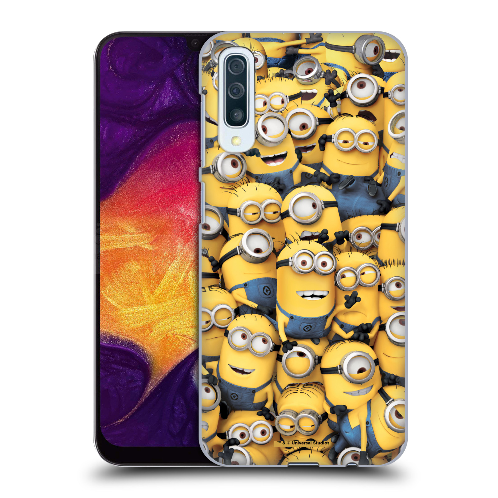 Plastové pouzdro na mobil Samsung Galaxy A50 / A30s - Head Case - Mimoni všude z filmu Já, padouch - Despicable Me
