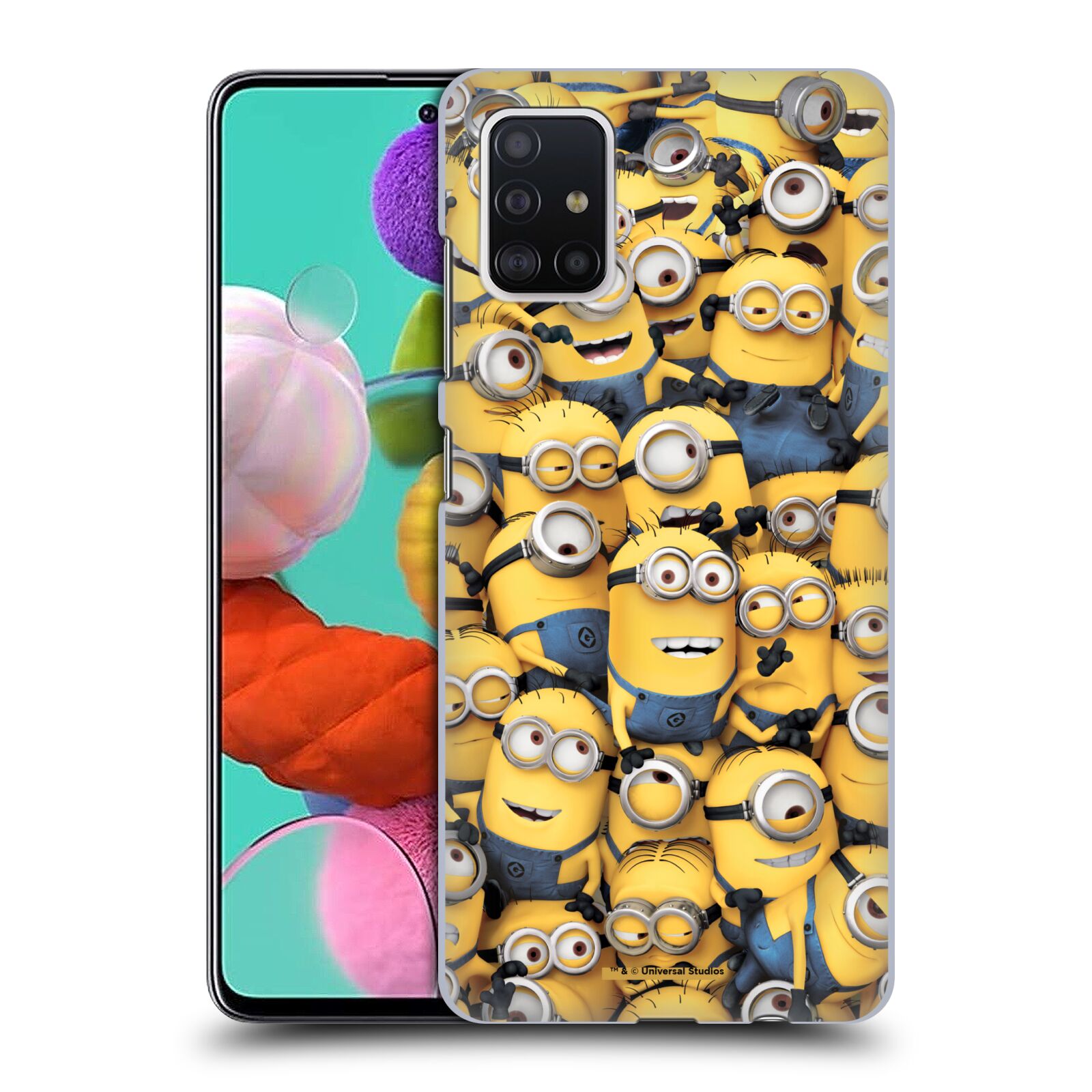 Plastové pouzdro na mobil Samsung Galaxy A51 - Head Case - Mimoni všude z filmu Já, padouch - Despicable Me