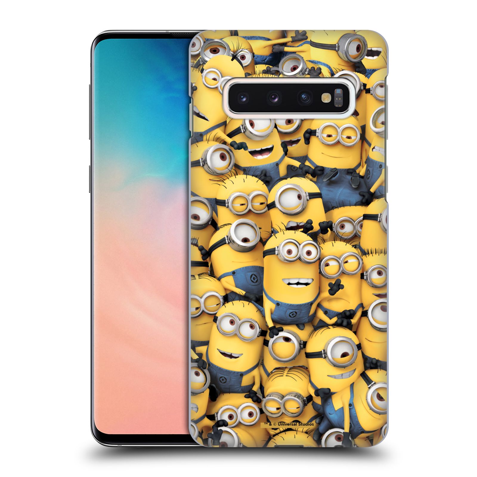 Plastové pouzdro na mobil Samsung Galaxy S10 - Head Case - Mimoni všude z filmu Já, padouch - Despicable Me