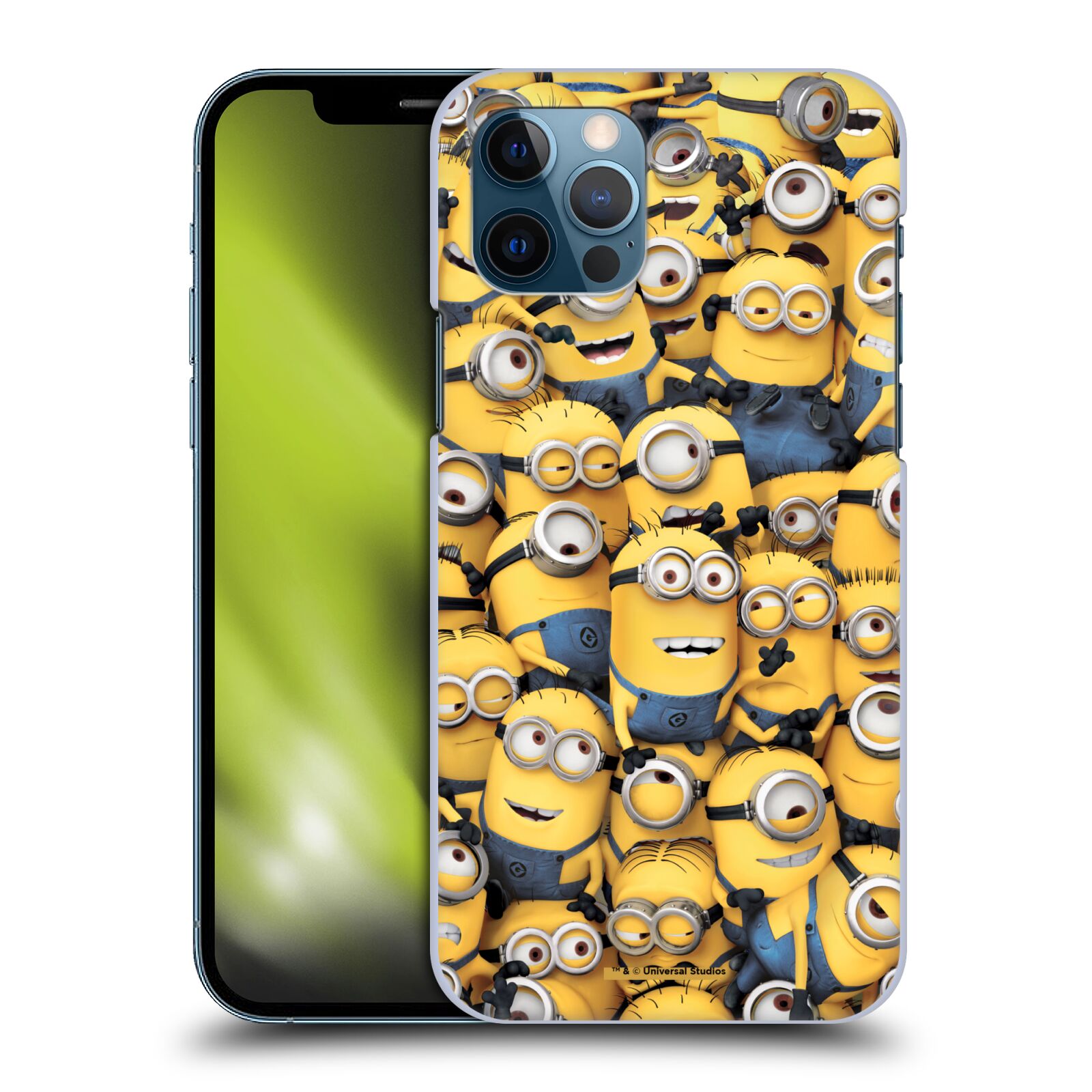 Plastové pouzdro na mobil Apple iPhone 12 / 12 Pro - Head Case - Mimoni všude z filmu Já, padouch - Despicable Me