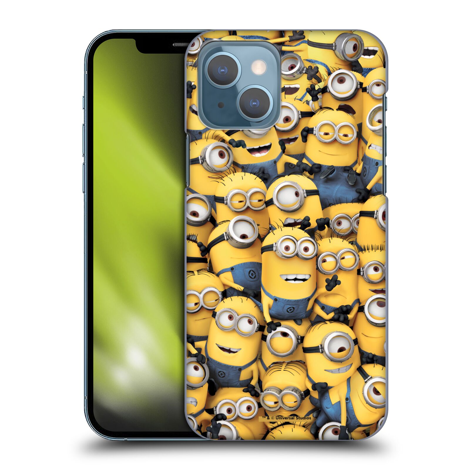Plastové pouzdro na mobil Apple iPhone 13 - Head Case - Mimoni všude z filmu Já, padouch - Despicable Me