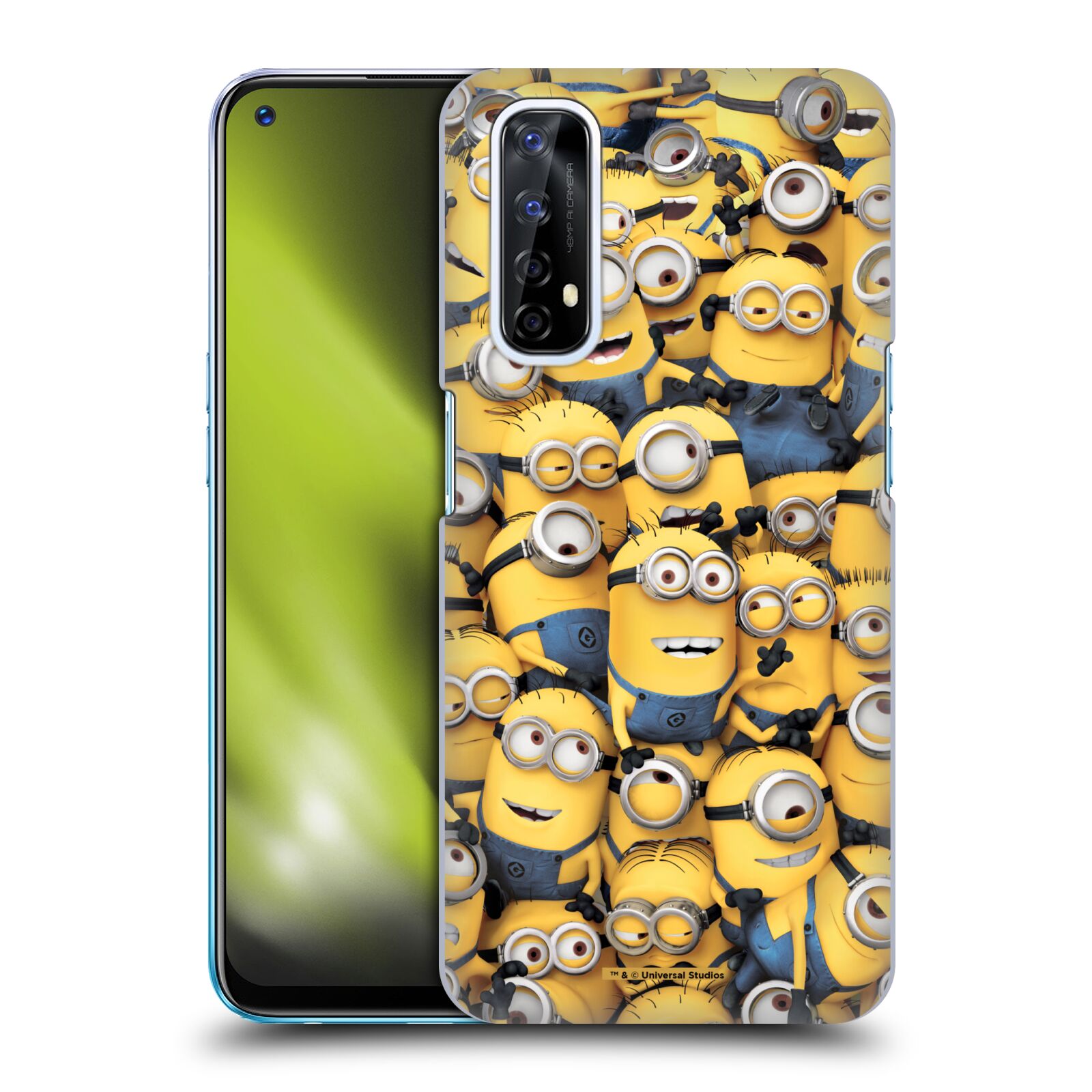 Plastové pouzdro na mobil Realme 7 - Head Case - Mimoni všude z filmu Já, padouch - Despicable Me