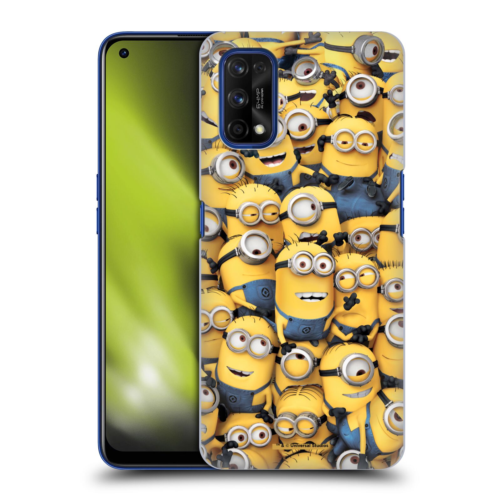 Plastové pouzdro na mobil Realme 7 Pro - Head Case - Mimoni všude z filmu Já, padouch - Despicable Me