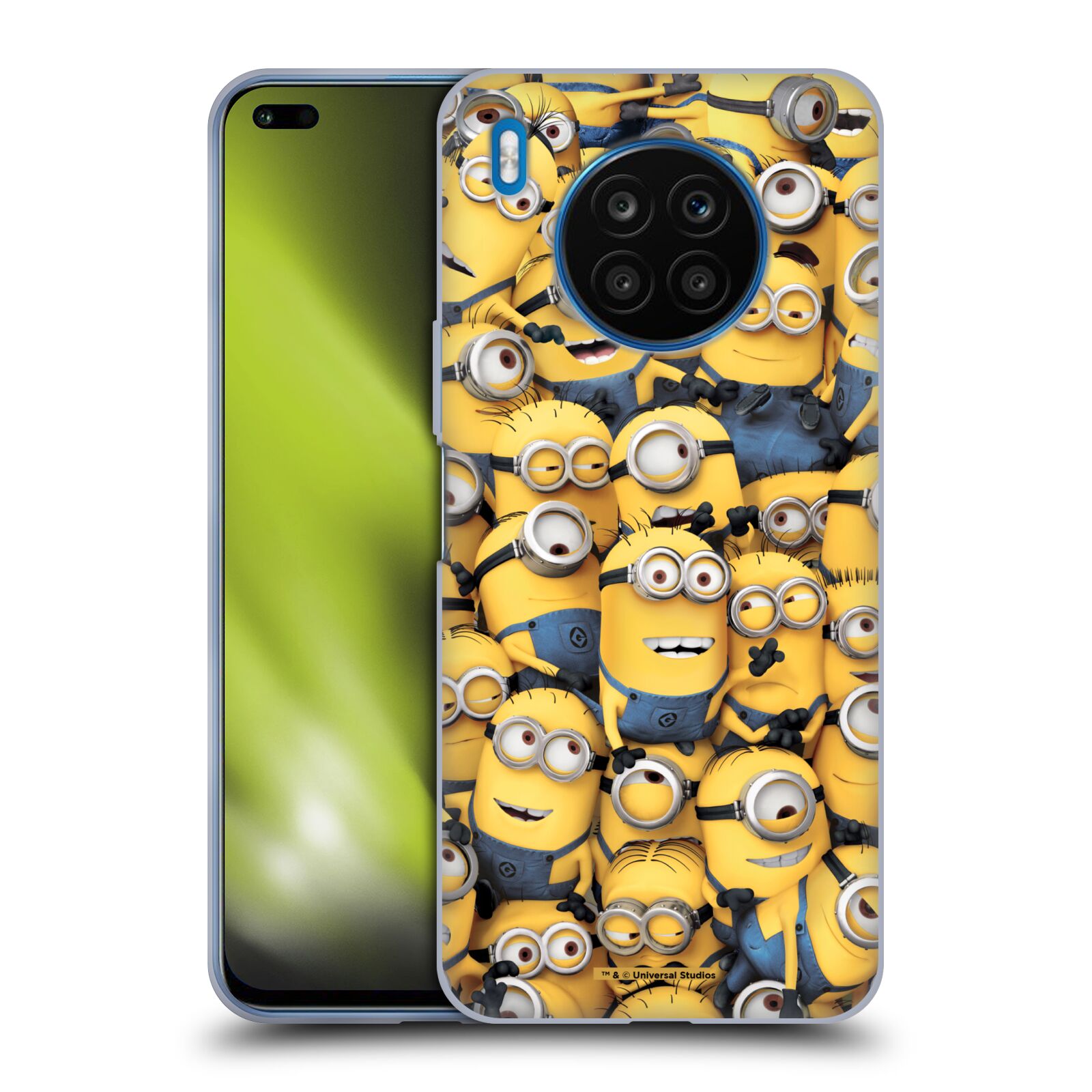Silikonové pouzdro na mobil Huawei Nova 8i / Honor 50 Lite - Head Case - Mimoni všude z filmu Já, padouch - Despicable Me