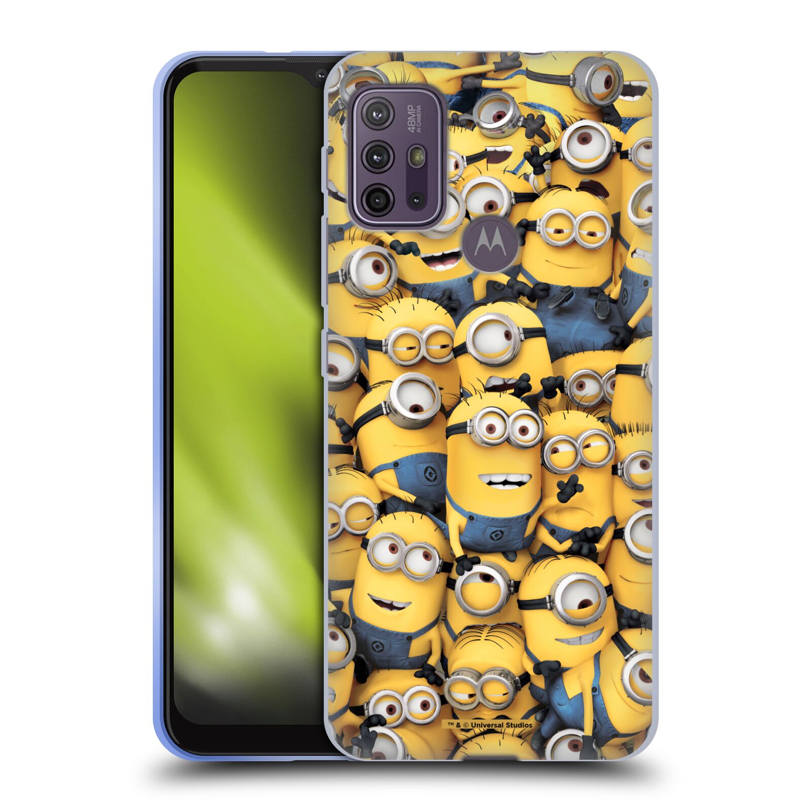 Silikonové pouzdro na mobil Motorola Moto G10 / G30 - Head Case - Mimoni všude z filmu Já, padouch - Despicable Me