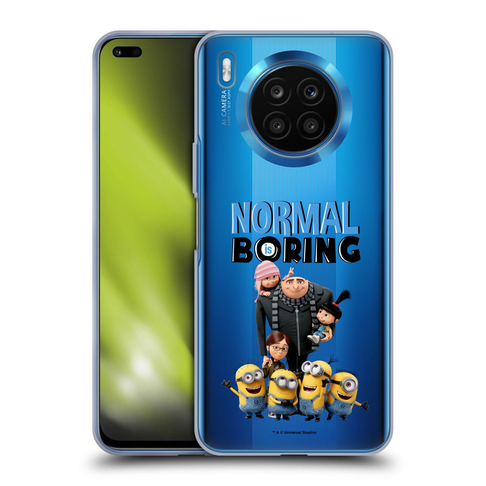 Silikonové pouzdro na mobil Huawei Nova 8i / Honor 50 Lite - Head Case - Normal is boring z filmu Já, padouch - Despicable Me
