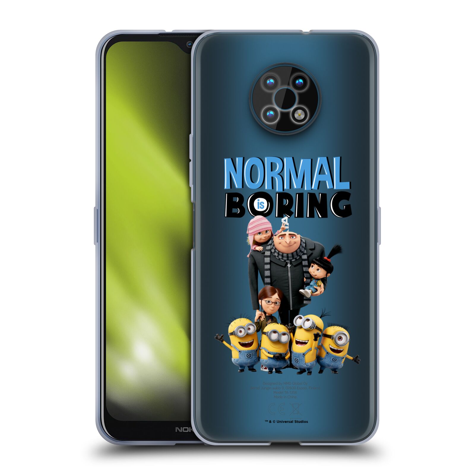 Silikonové pouzdro na mobil Nokia G50 5G - Head Case - Normal is boring z filmu Já, padouch - Despicable Me