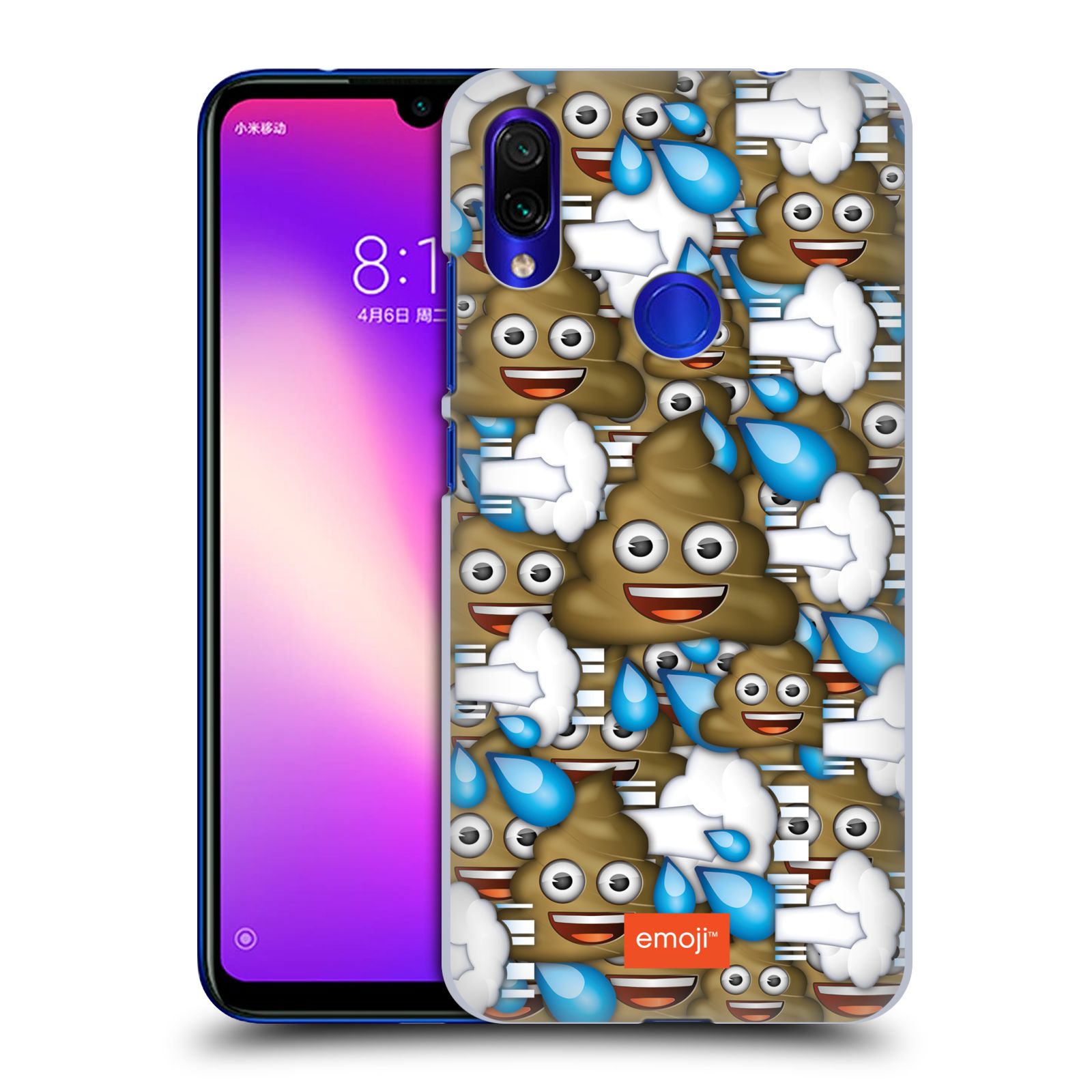 Plastové pouzdro na mobil Xiaomi Redmi Note 7 - Head Case - EMOJI - Hovínka a prdíky