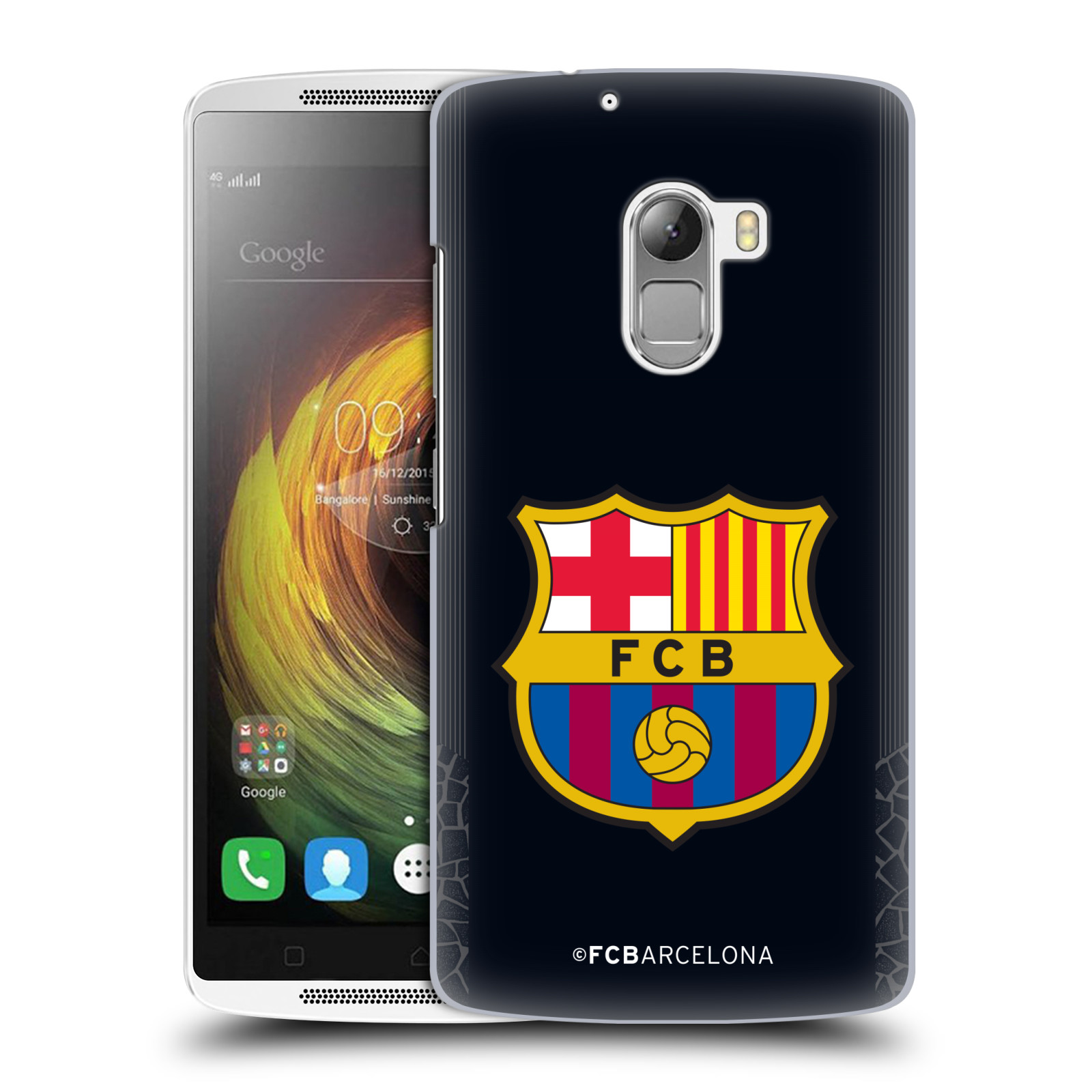 Lenovo vibe p1m dual sim black Cochces Plastové pouzdro na mobil Lenovo A7010 Head Case FC Barcelona Goalkeeper black logo