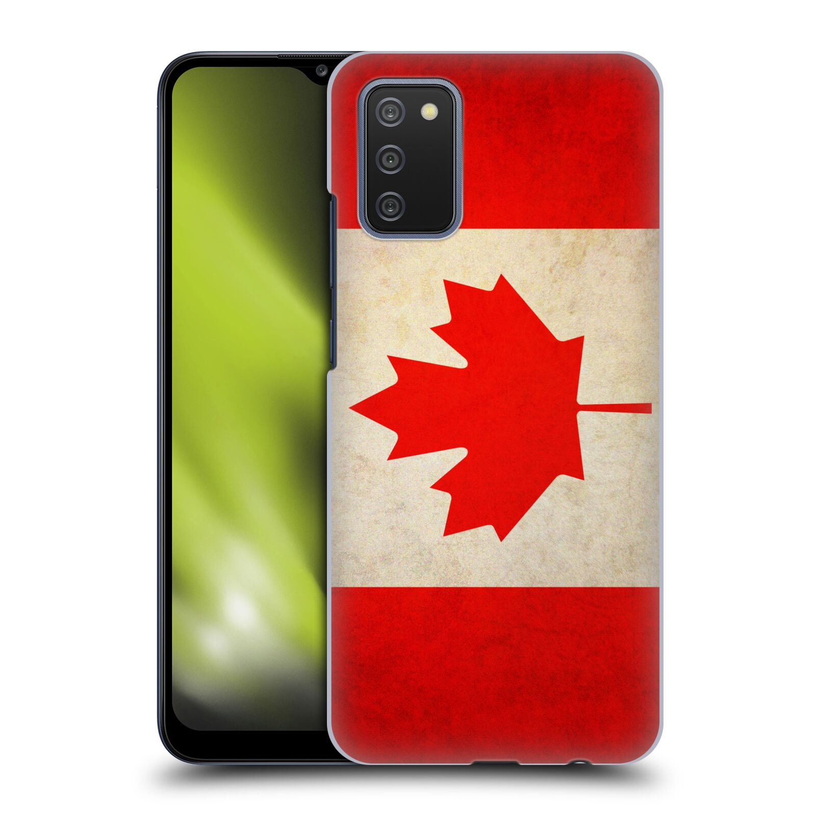 Plastové pouzdro na mobil Samsung Galaxy A02s - Head Case - VLAJKA KANADA