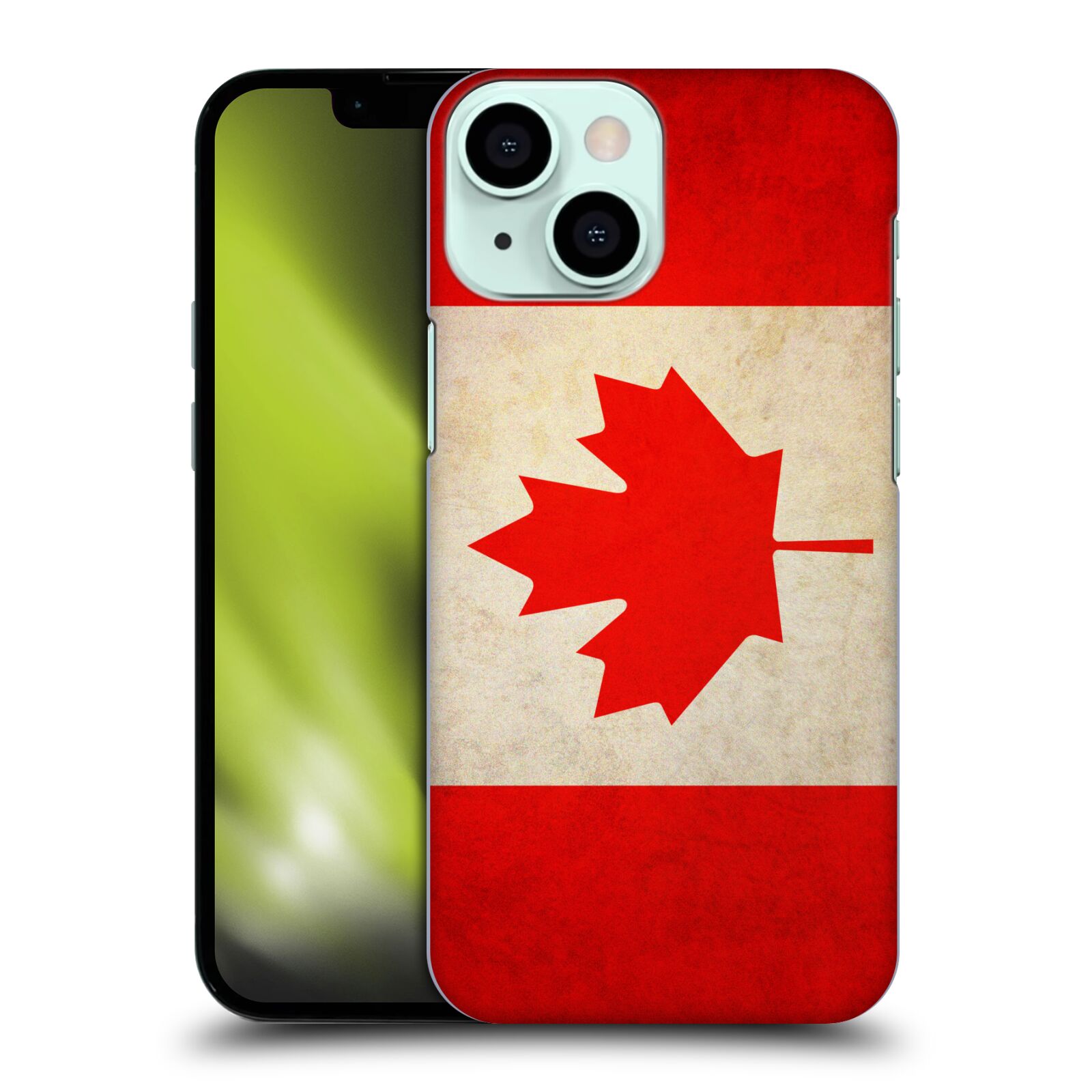 Plastové pouzdro na mobil Apple iPhone 13 Mini - Head Case - VLAJKA KANADA