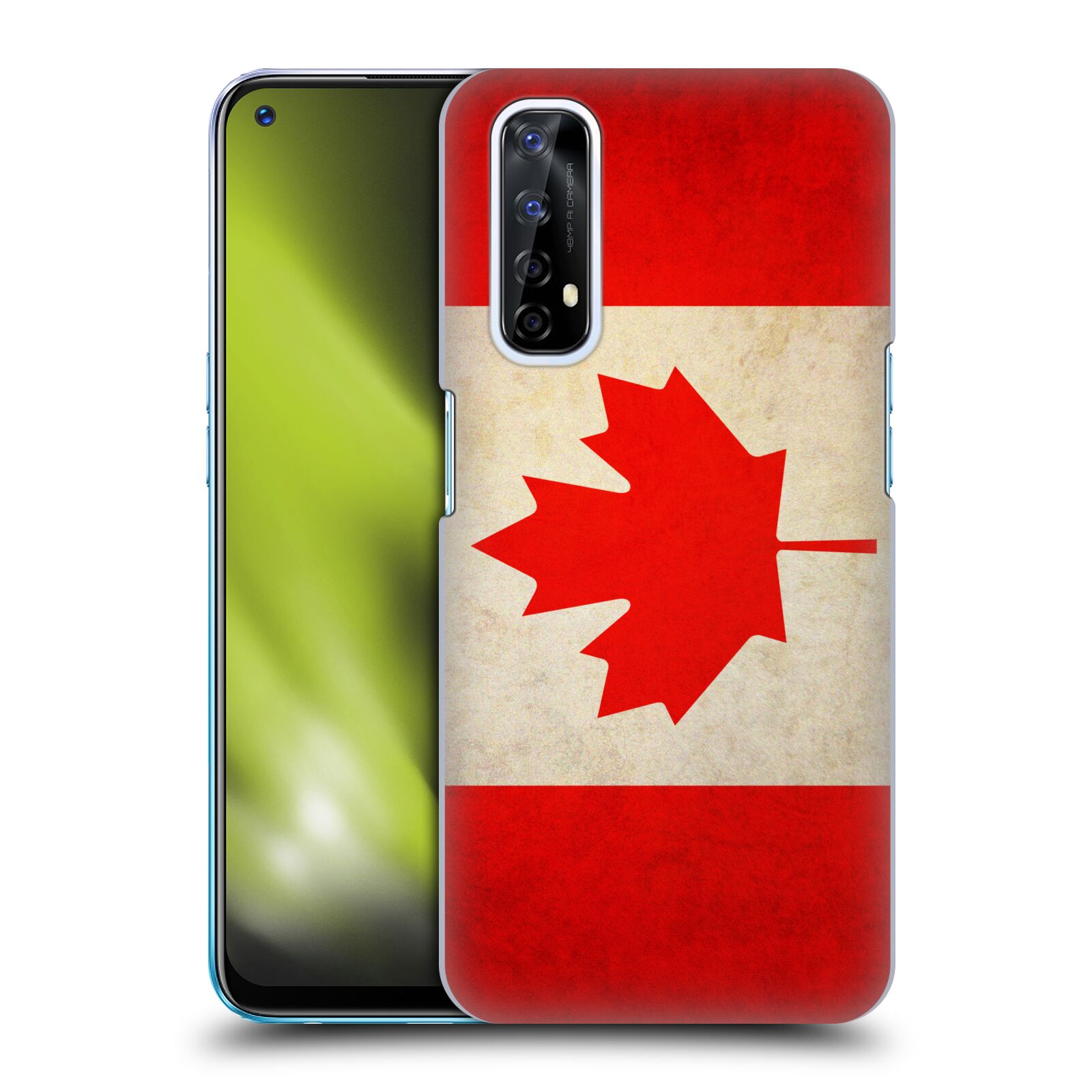 Plastové pouzdro na mobil Realme 7 - Head Case - VLAJKA KANADA