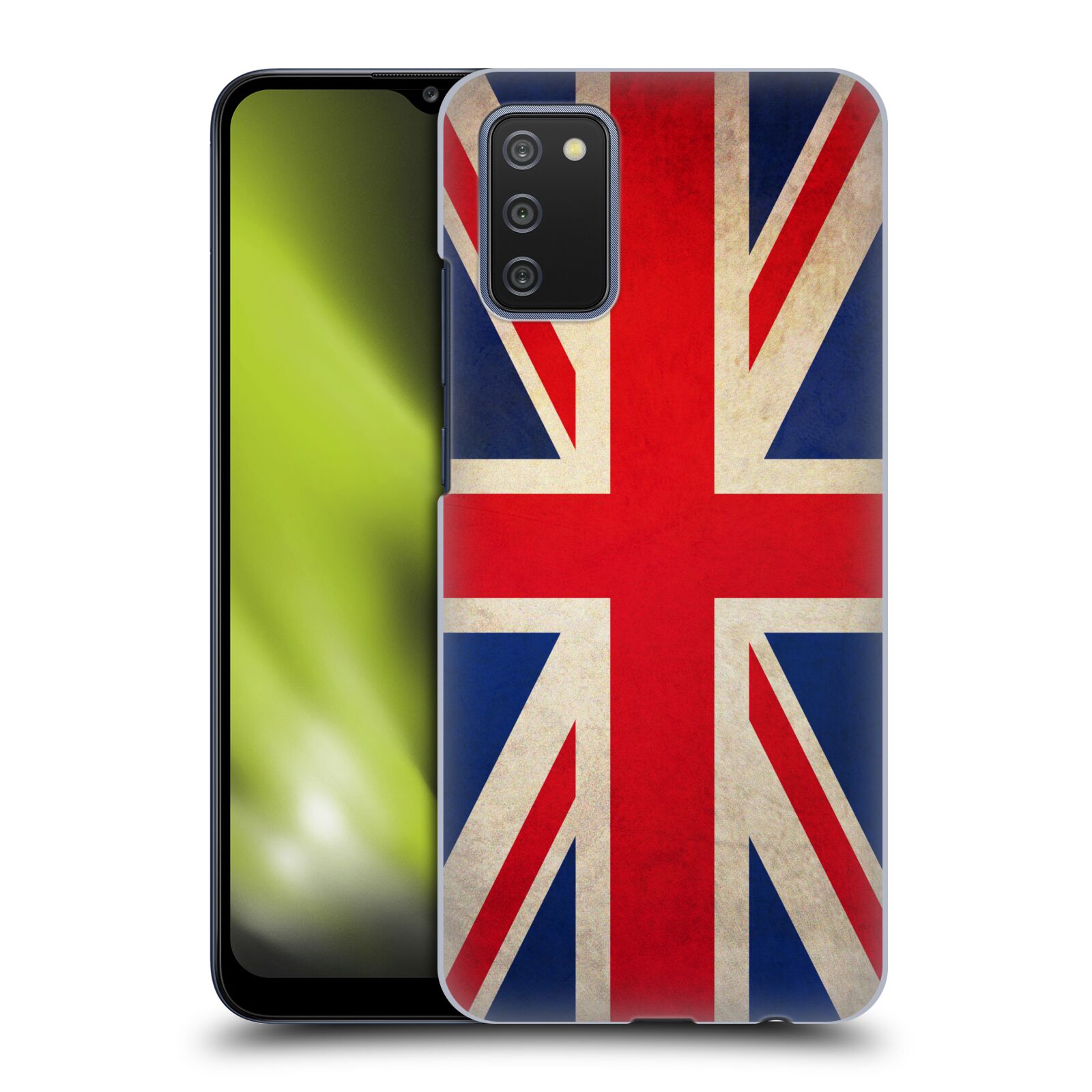 Plastové pouzdro na mobil Samsung Galaxy A02s - Head Case - VLAJKA VELKÁ BRITÁNIE