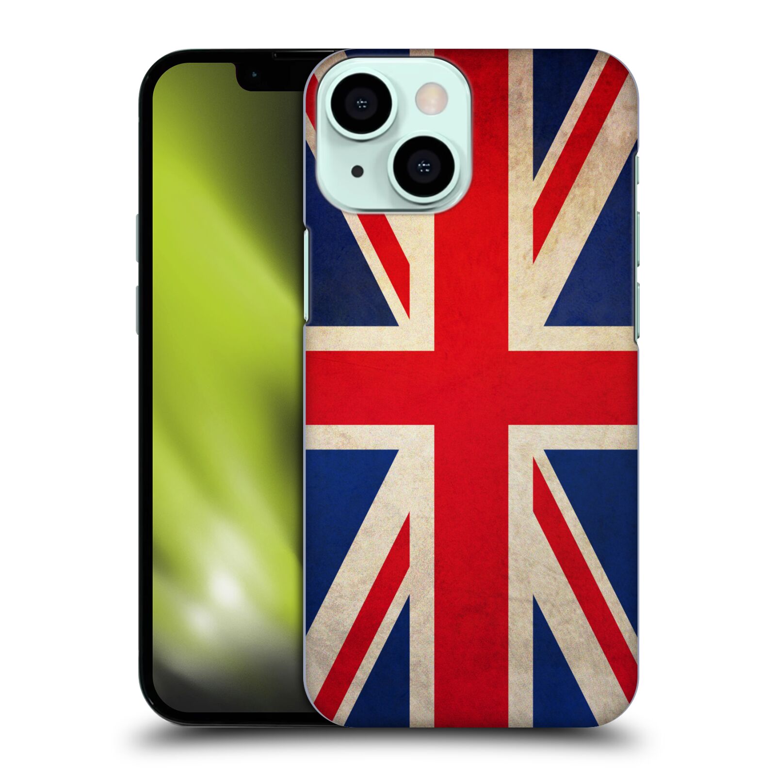 Plastové pouzdro na mobil Apple iPhone 13 Mini - Head Case - VLAJKA VELKÁ BRITÁNIE