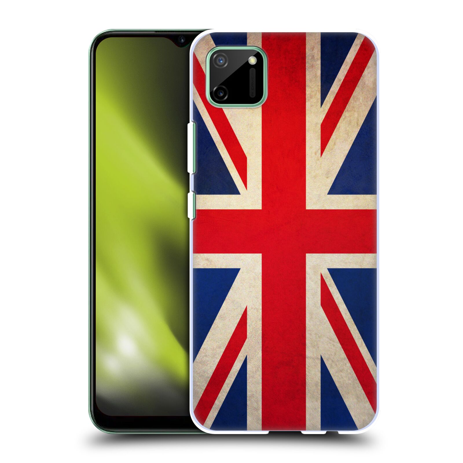 Plastové pouzdro na mobil Realme C11 - Head Case - VLAJKA VELKÁ BRITÁNIE