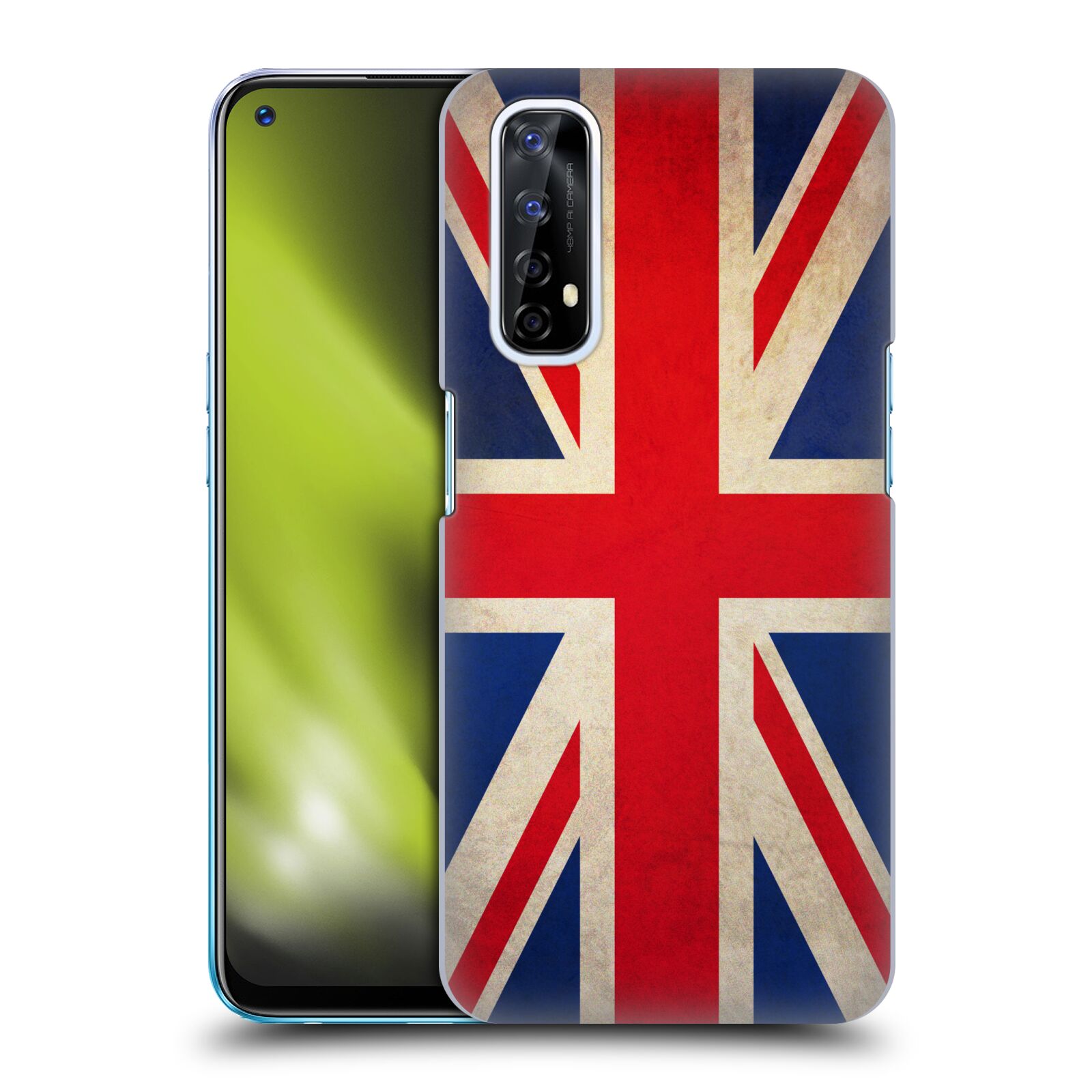 Plastové pouzdro na mobil Realme 7 - Head Case - VLAJKA VELKÁ BRITÁNIE