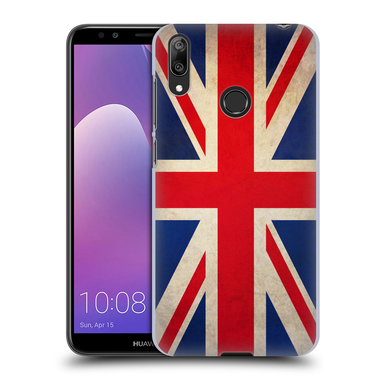 Plastové pouzdro na mobil Huawei Y7 (2019) - Head Case - VLAJKA VELKÁ BRITÁNIE