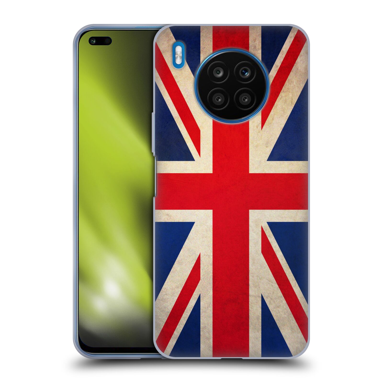Silikonové pouzdro na mobil Huawei Nova 8i / Honor 50 Lite - Head Case - VLAJKA VELKÁ BRITÁNIE