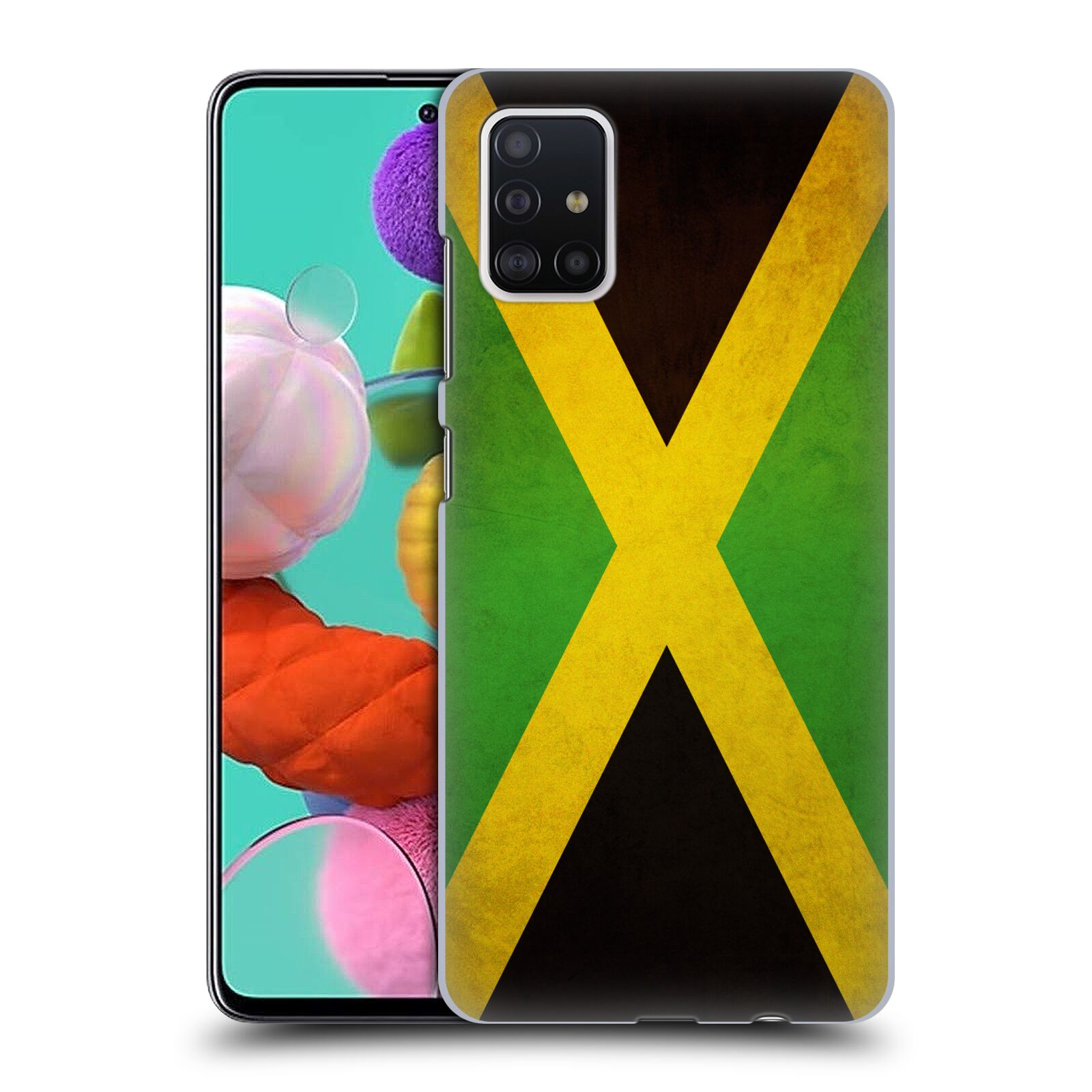 Plastové pouzdro na mobil Samsung Galaxy A51 - Head Case - VLAJKA JAMAJKA