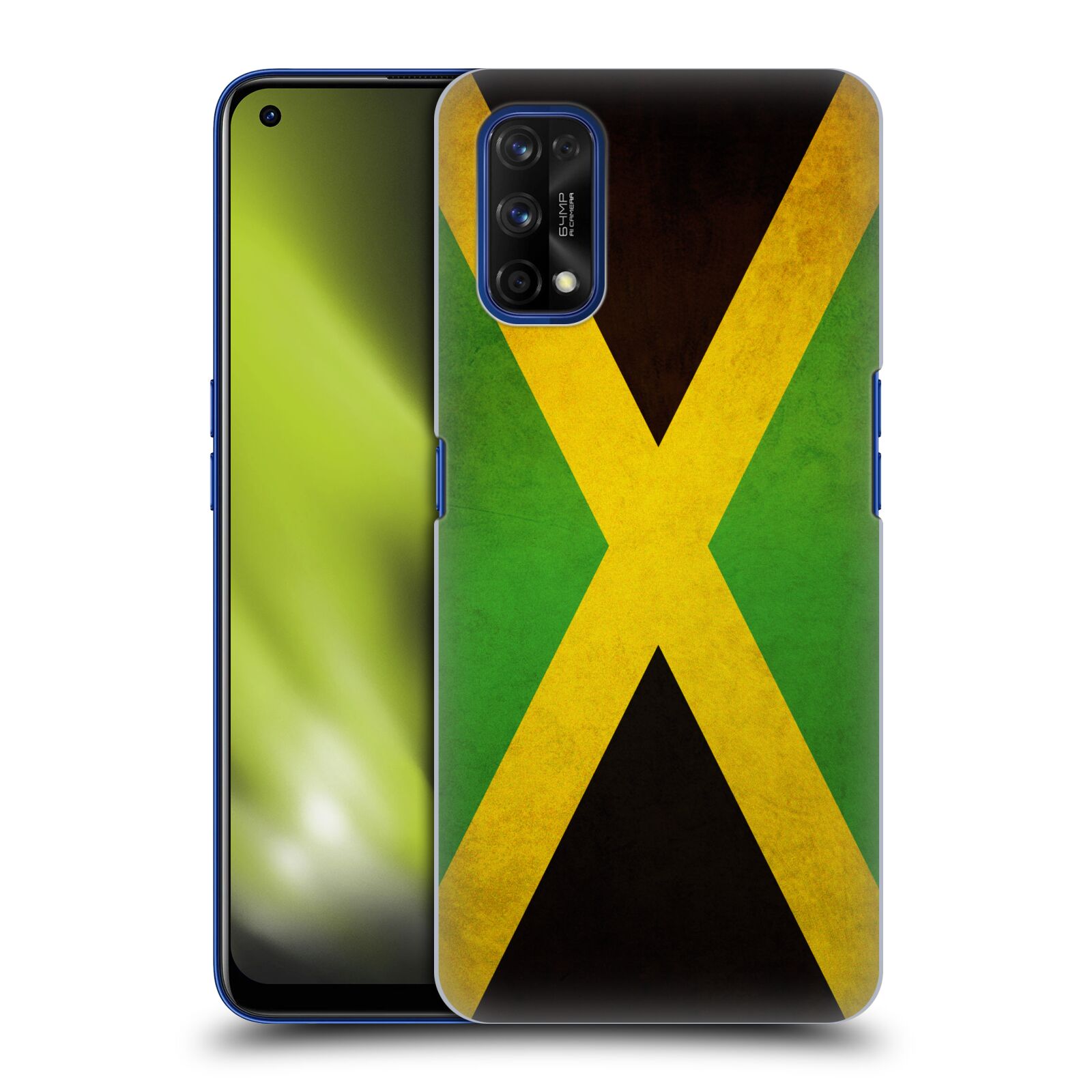 Plastové pouzdro na mobil Realme 7 Pro - Head Case - VLAJKA JAMAJKA