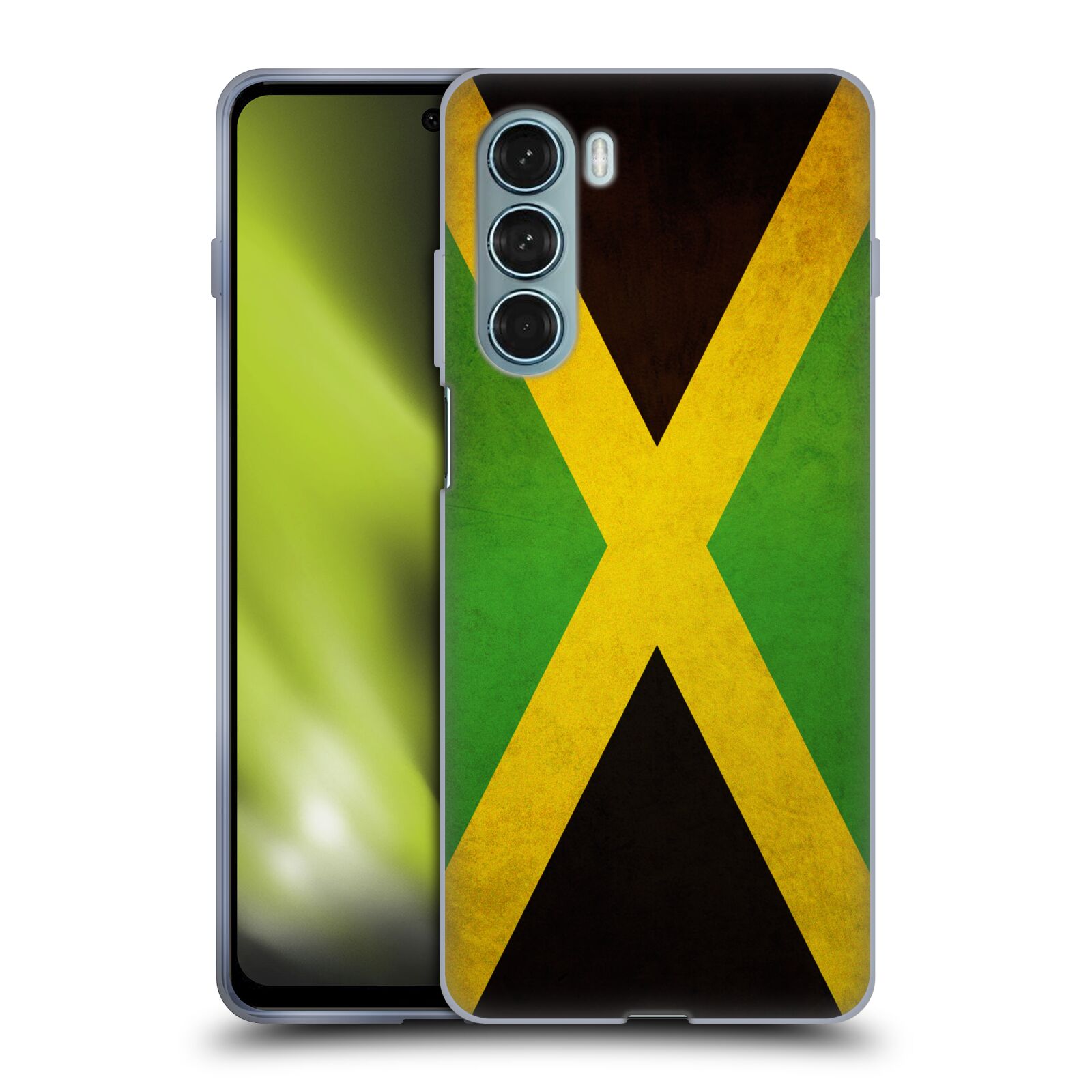 Silikonové pouzdro na mobil Motorola Moto G200 5G - Head Case - VLAJKA JAMAJKA