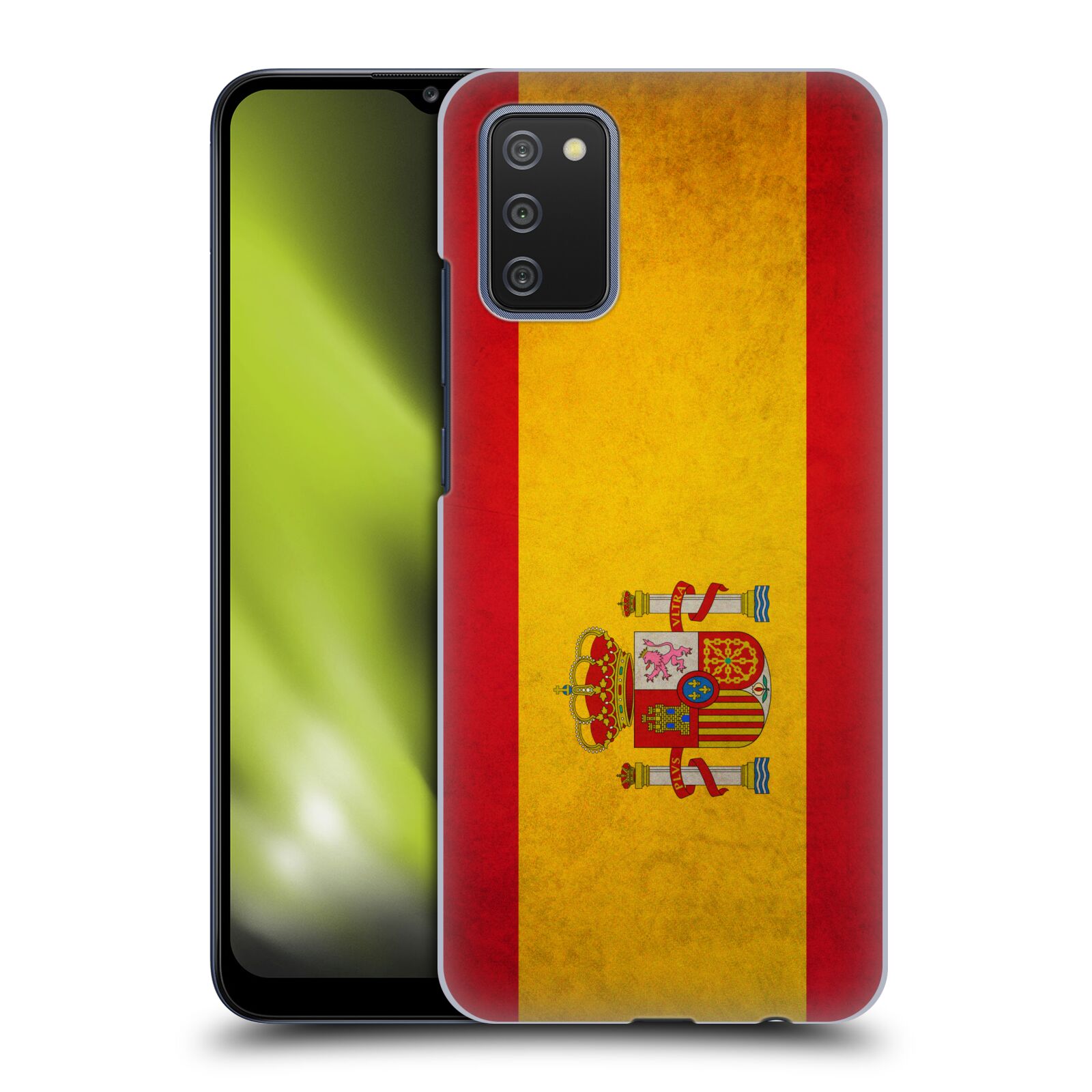 Plastové pouzdro na mobil Samsung Galaxy A02s - Head Case - VLAJKA ŠPANĚLSKO