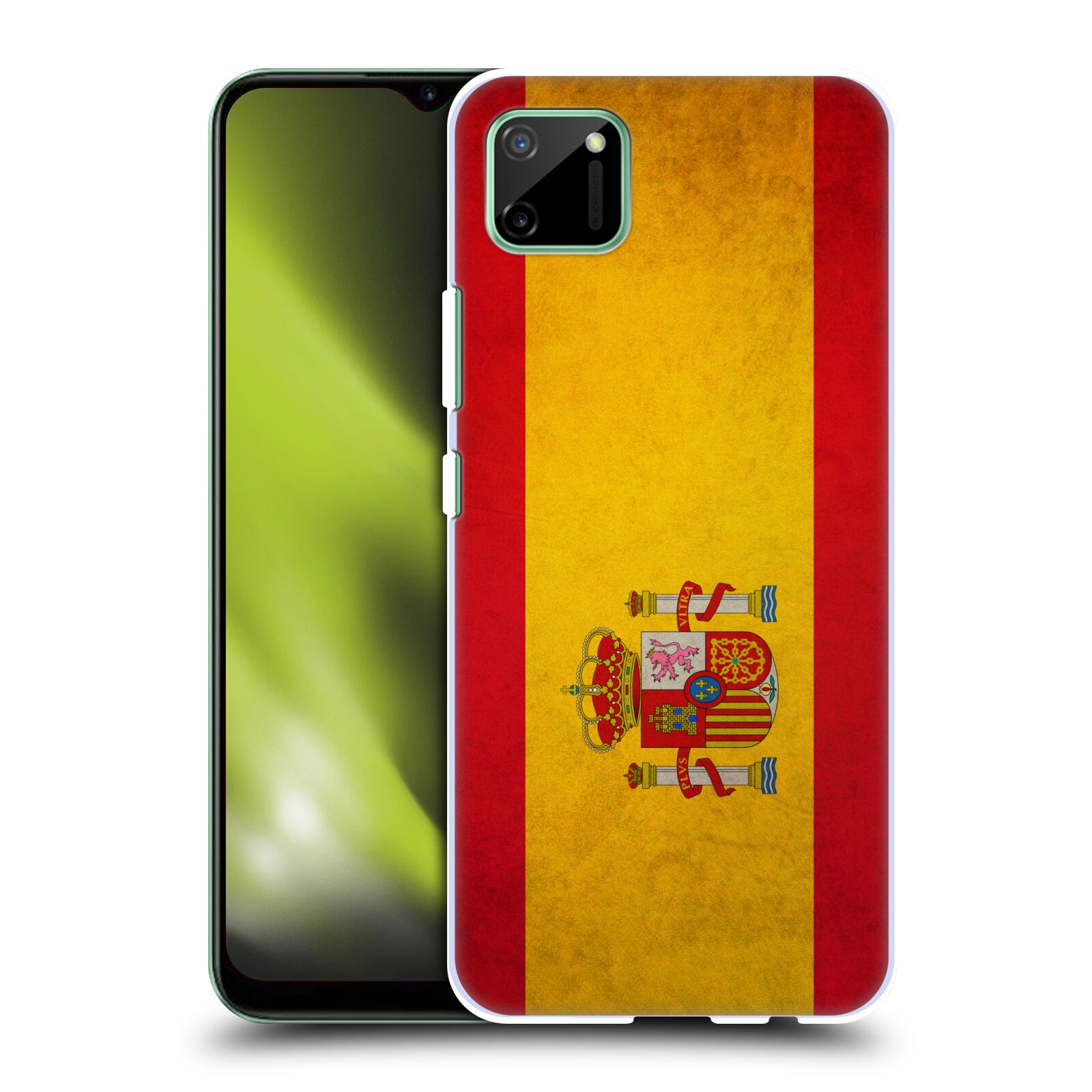 Plastové pouzdro na mobil Realme C11 - Head Case - VLAJKA ŠPANĚLSKO