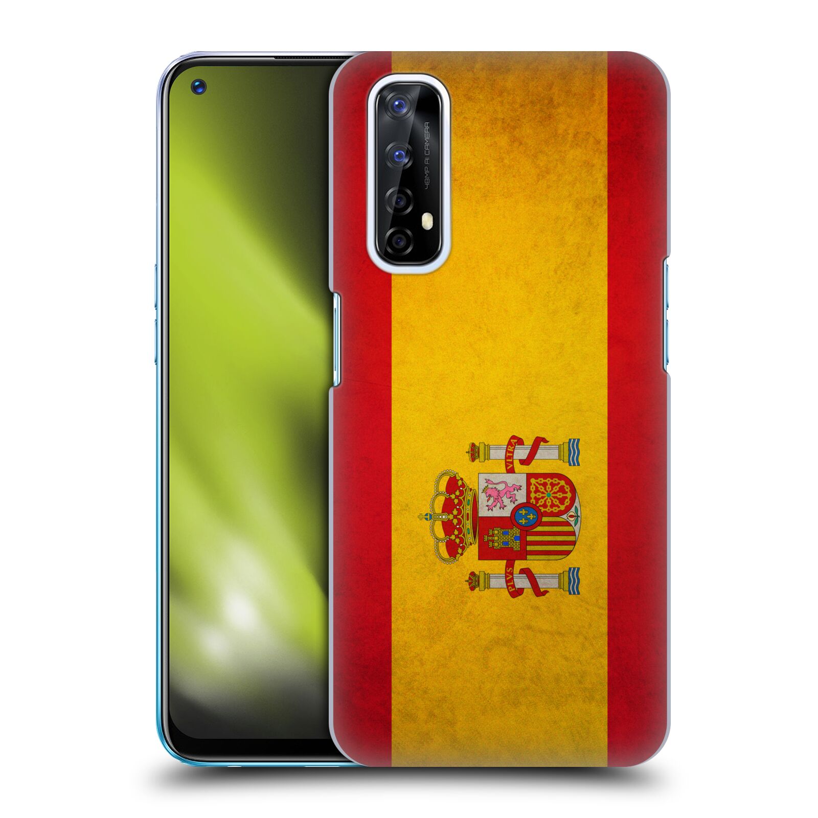 Plastové pouzdro na mobil Realme 7 - Head Case - VLAJKA ŠPANĚLSKO
