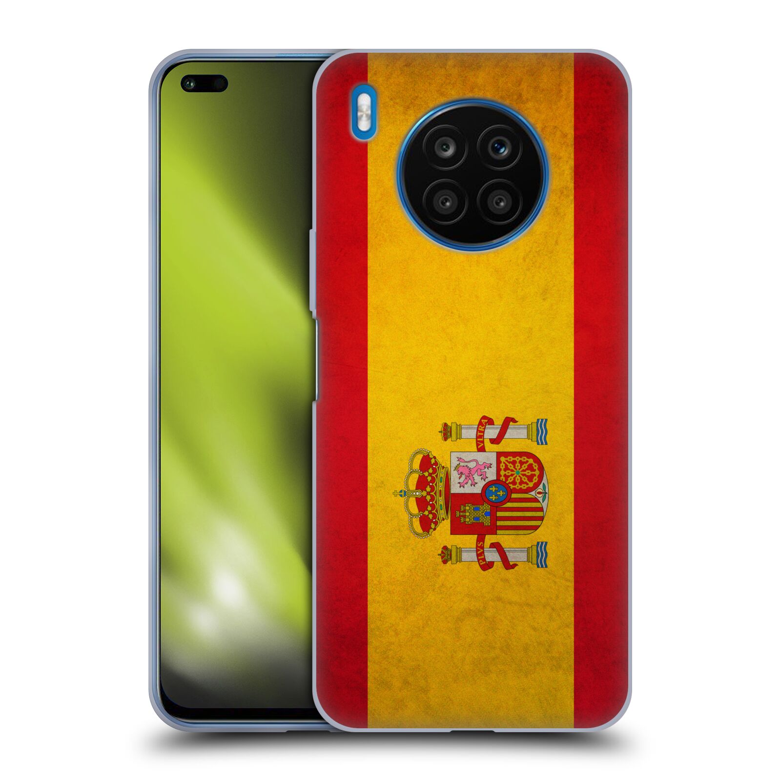 Silikonové pouzdro na mobil Huawei Nova 8i / Honor 50 Lite - Head Case - VLAJKA ŠPANĚLSKO