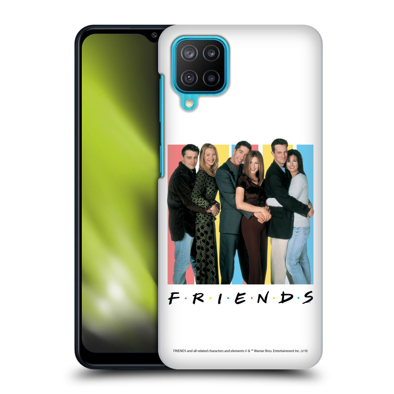 Plastové pouzdro na mobil Samsung Galaxy M12 - Friends - Přátelé (Plastový kryt, pouzdro, obal na mobilní telefon Samsung Galaxy M12 (SM-M127F) s licencovaným motivem Friends)