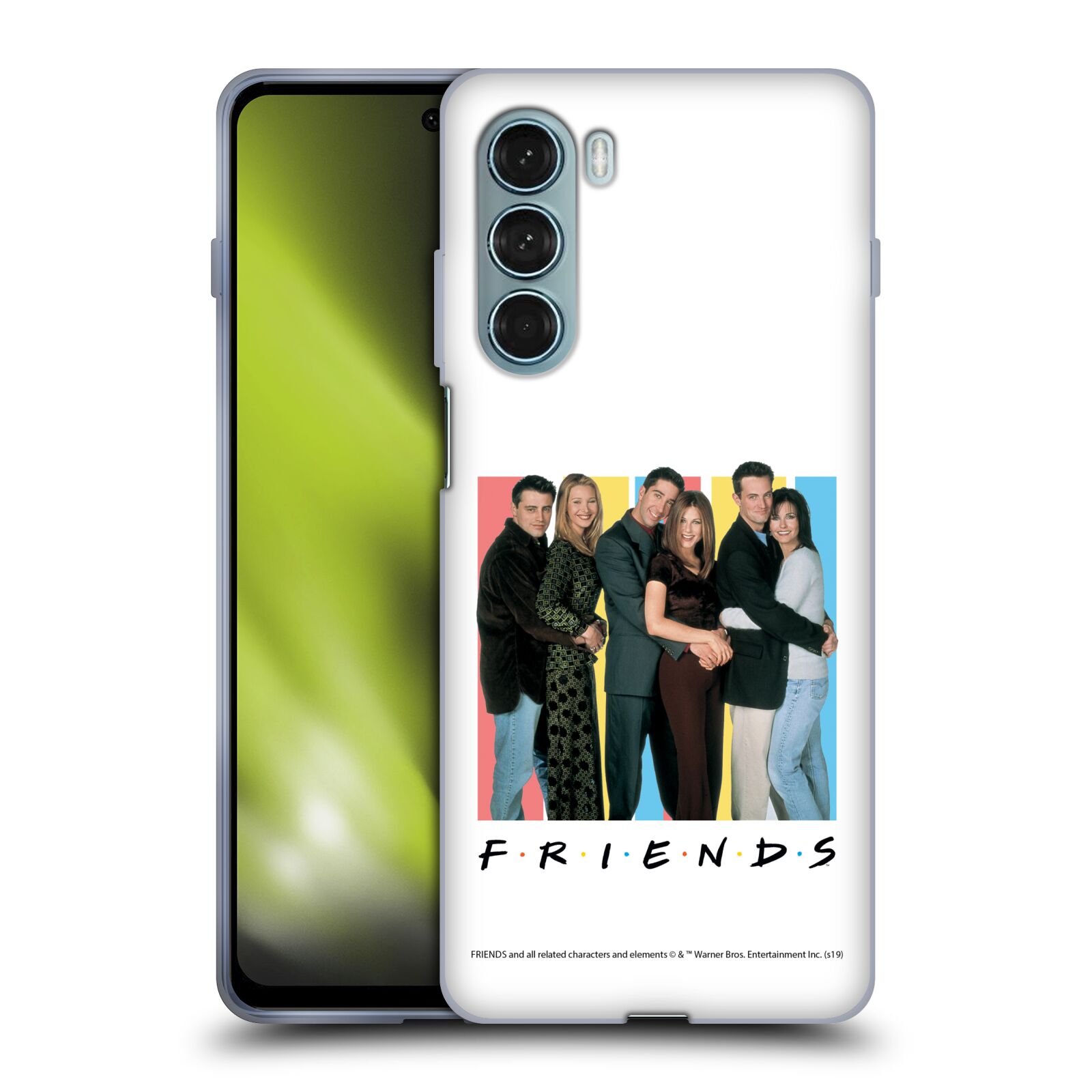 Silikonové pouzdro na mobil Motorola Moto G200 5G - Friends - Přátelé