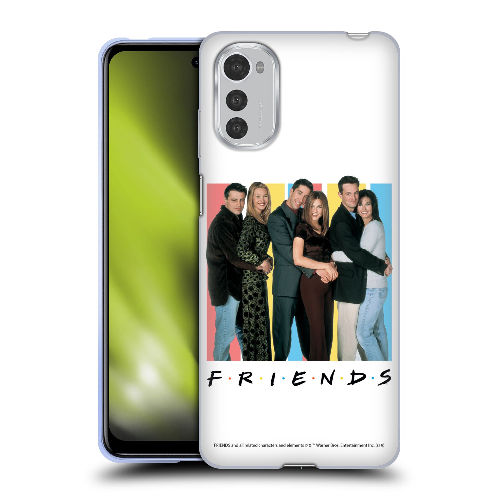 Silikonové pouzdro na mobil Motorola Moto E32 / E32s - Friends - Přátelé
