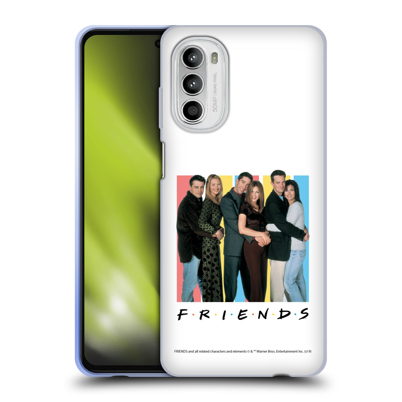 Silikonové pouzdro na mobil Motorola Moto G52 - Friends - Přátelé